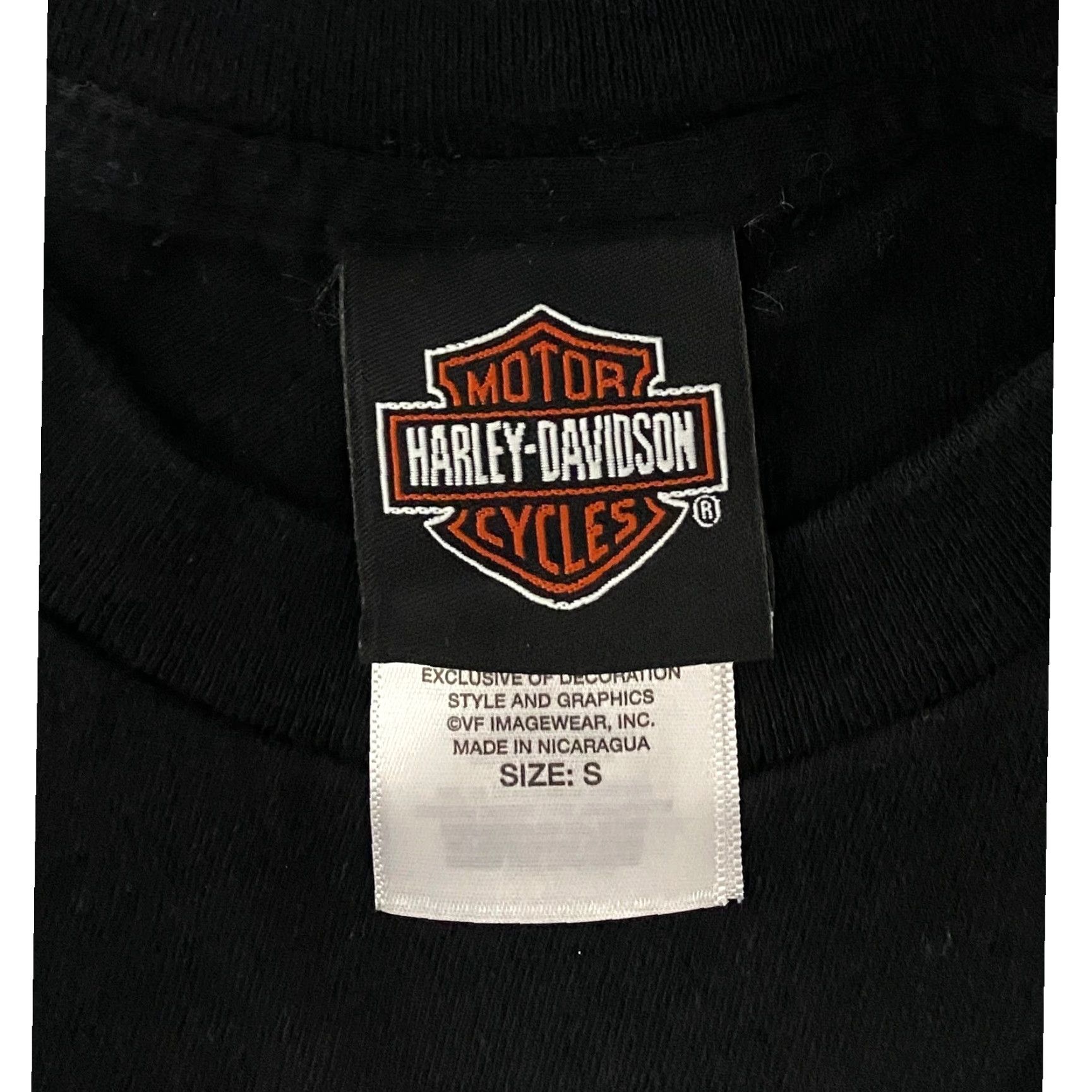 Harley Davidson Harley-Davidson T-Shirt Mens Size S Black Graphic Print Short Sleeve Crew Neck Biker Motorcycle Rally Ball 2010-2019 Vintage No Size US S / EU 44-46 / 1 - 3 Thumbnail