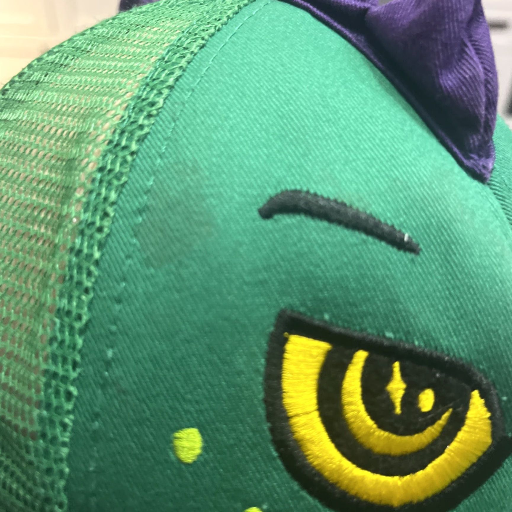 Vintage VINTAGE AMBL Dragon Dinosaur Rare Trucker Baseball Hat Cap Adjustable Size ONE SIZE - 2 Thumbnail