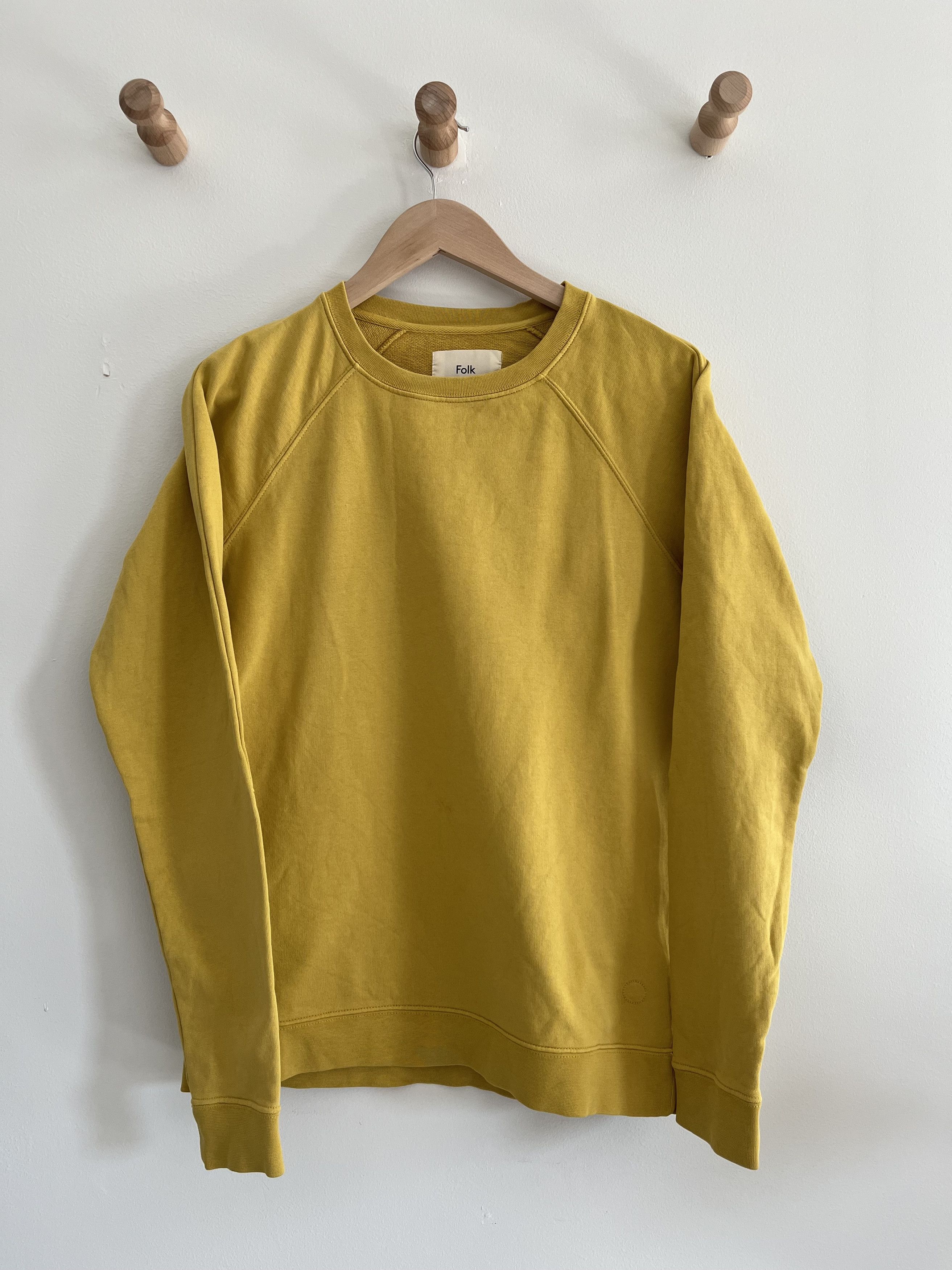 Folk Yellow Sweatshirt Size US XS / EU 42 / 0 - 1 Thumbnail