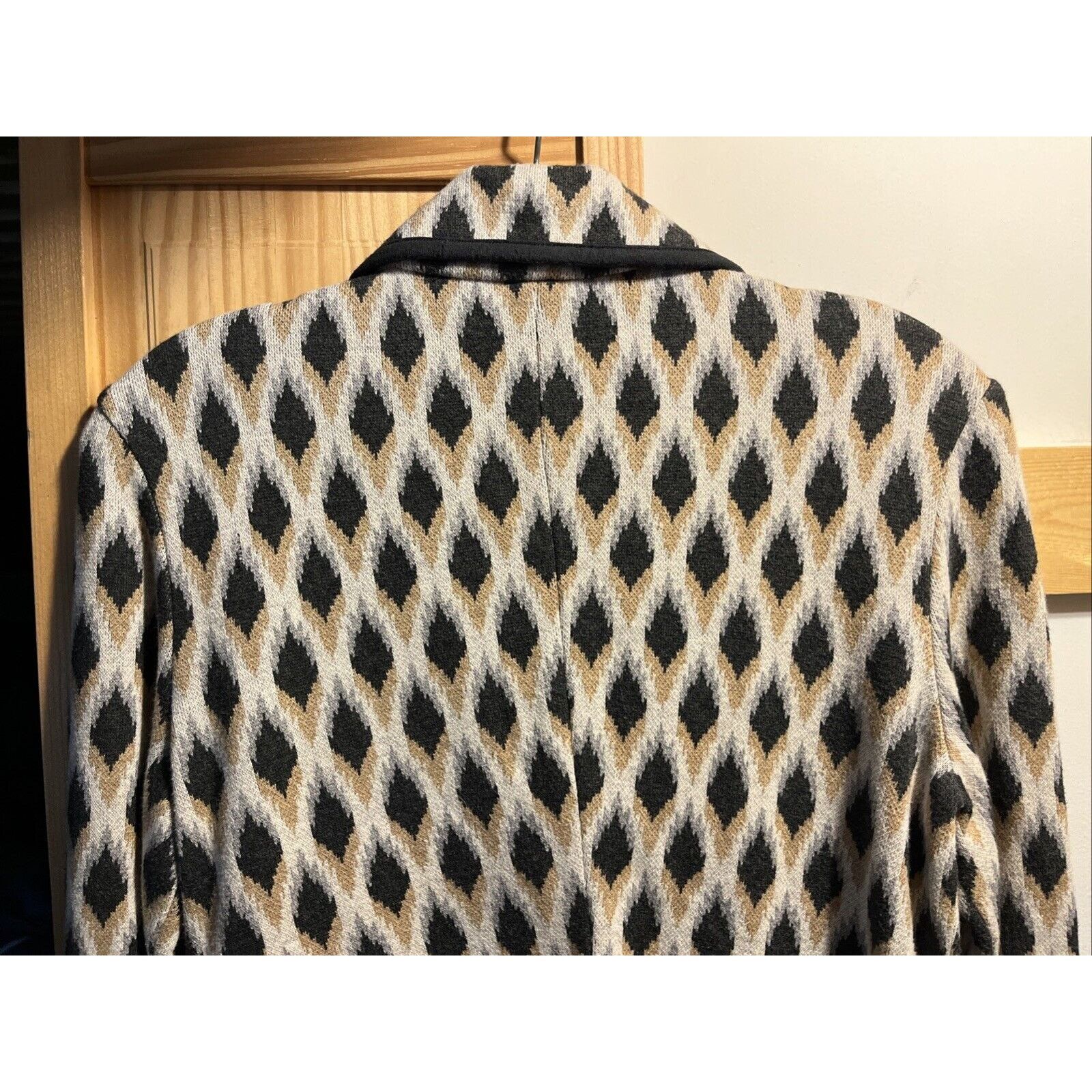 Pendleton Pendleton Brown Cotton Diamond Argyle Blazer Jacket Womens S Size S / US 4 / IT 40 - 8 Thumbnail