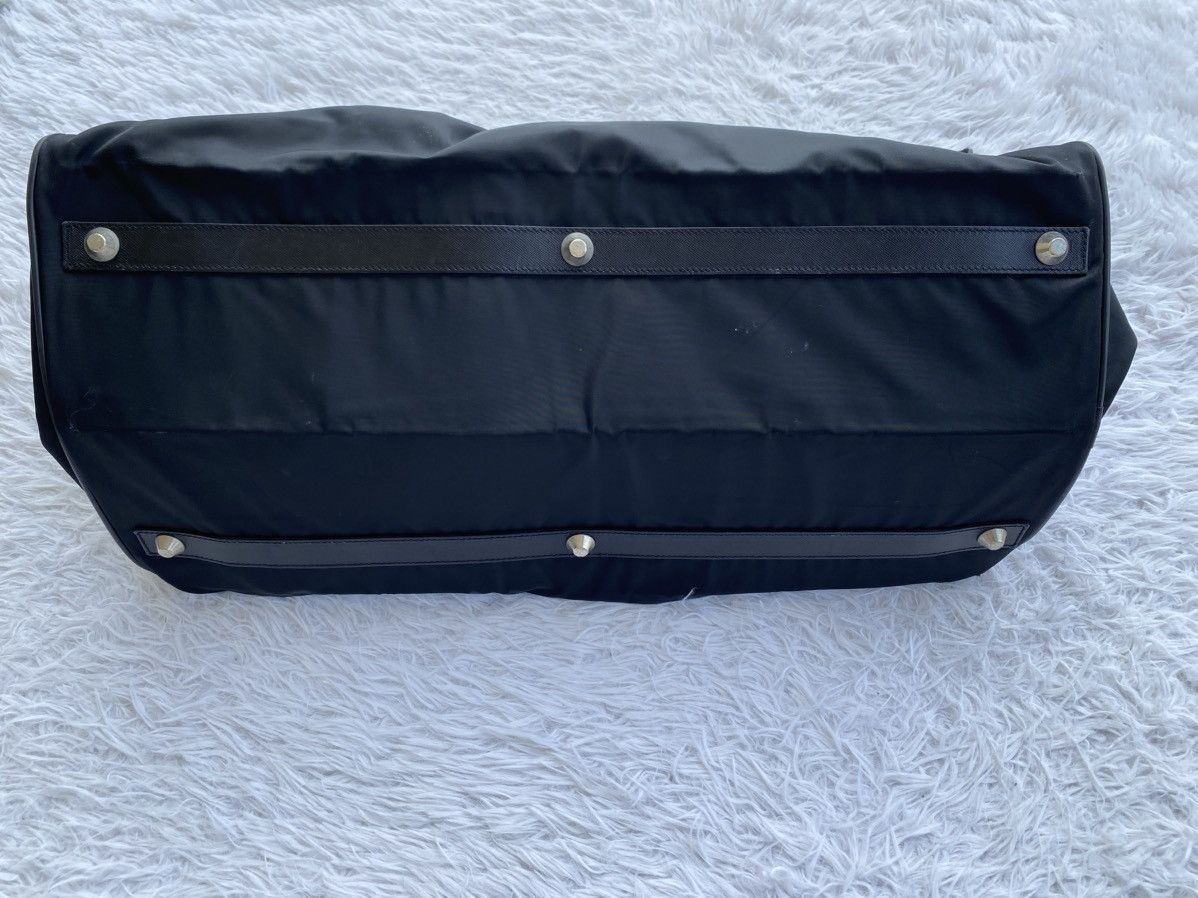 Prada PRADA Duffle Travel Carry Handbag Shoulder Bag Black Nylon Size ONE SIZE - 24 Thumbnail