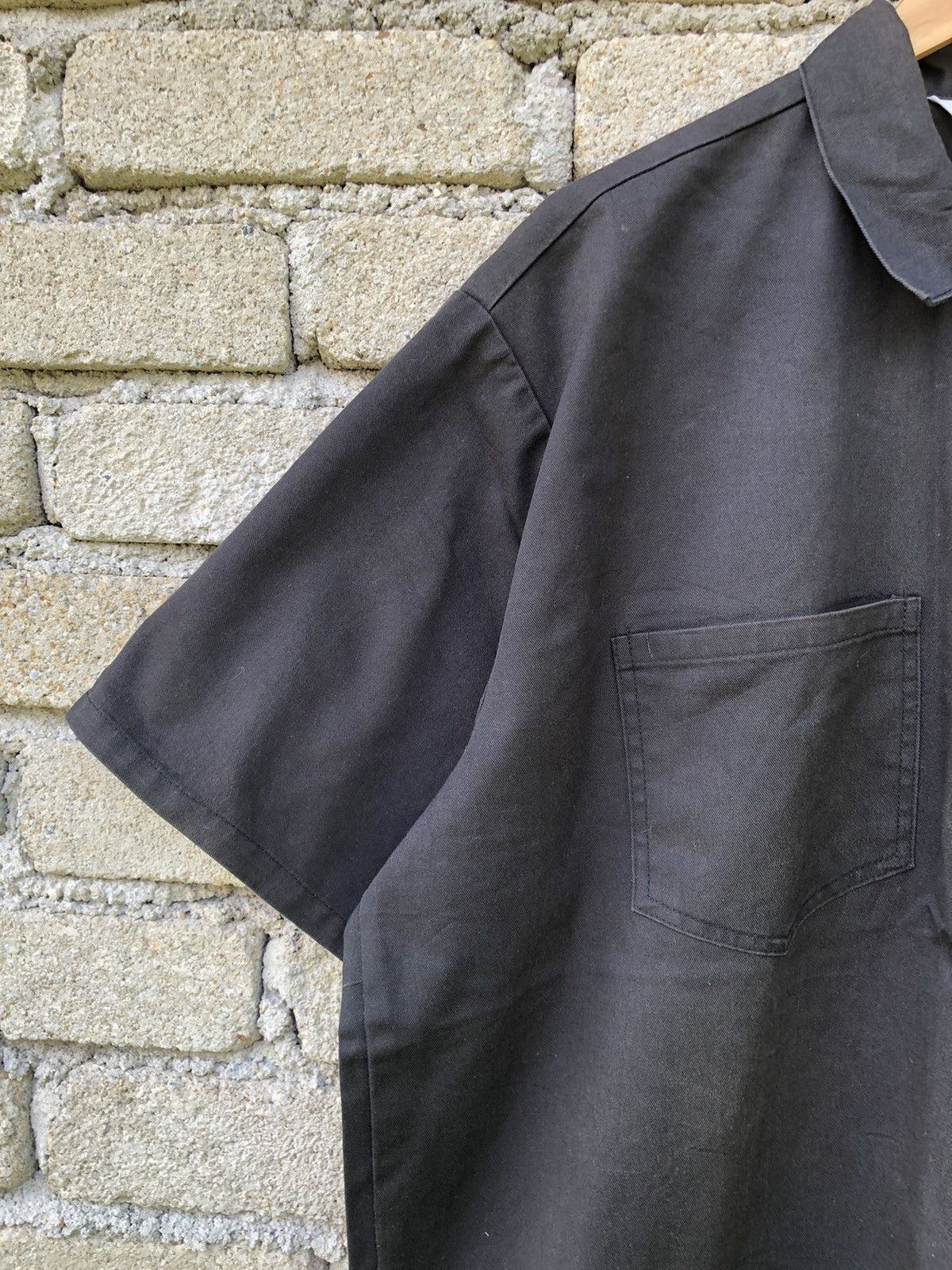 Ben Davis Vintage Baggy Ben Davis Double Pocket Half Zipper Work Shirt Size US XXL / EU 58 / 5 - 6 Thumbnail