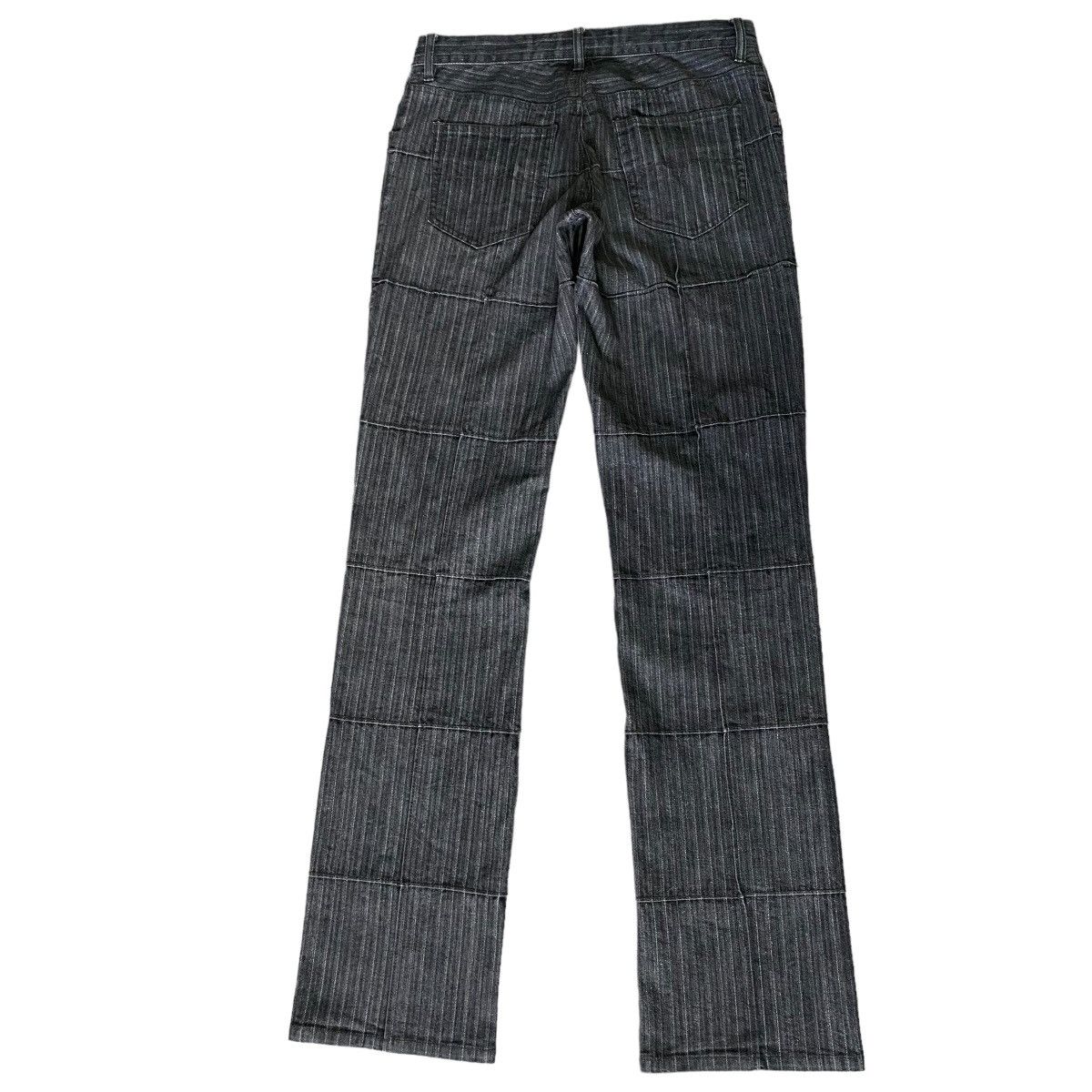 Michel Klein MK Klein Denim Striped General Worker Jeans Size US 30 / EU 46 - 3 Thumbnail