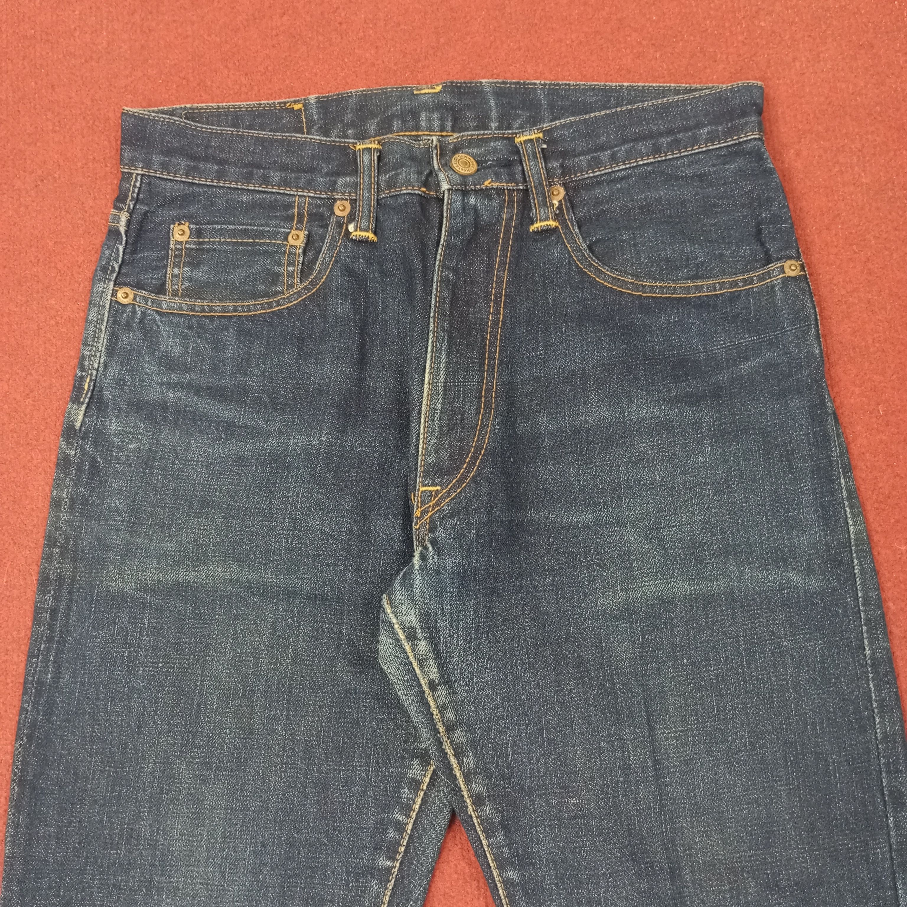 Hysteric Glamour Hysteric Glamour Japanese Brand Custom Pink Art Jean c252n26 Size US 29 - 6 Thumbnail