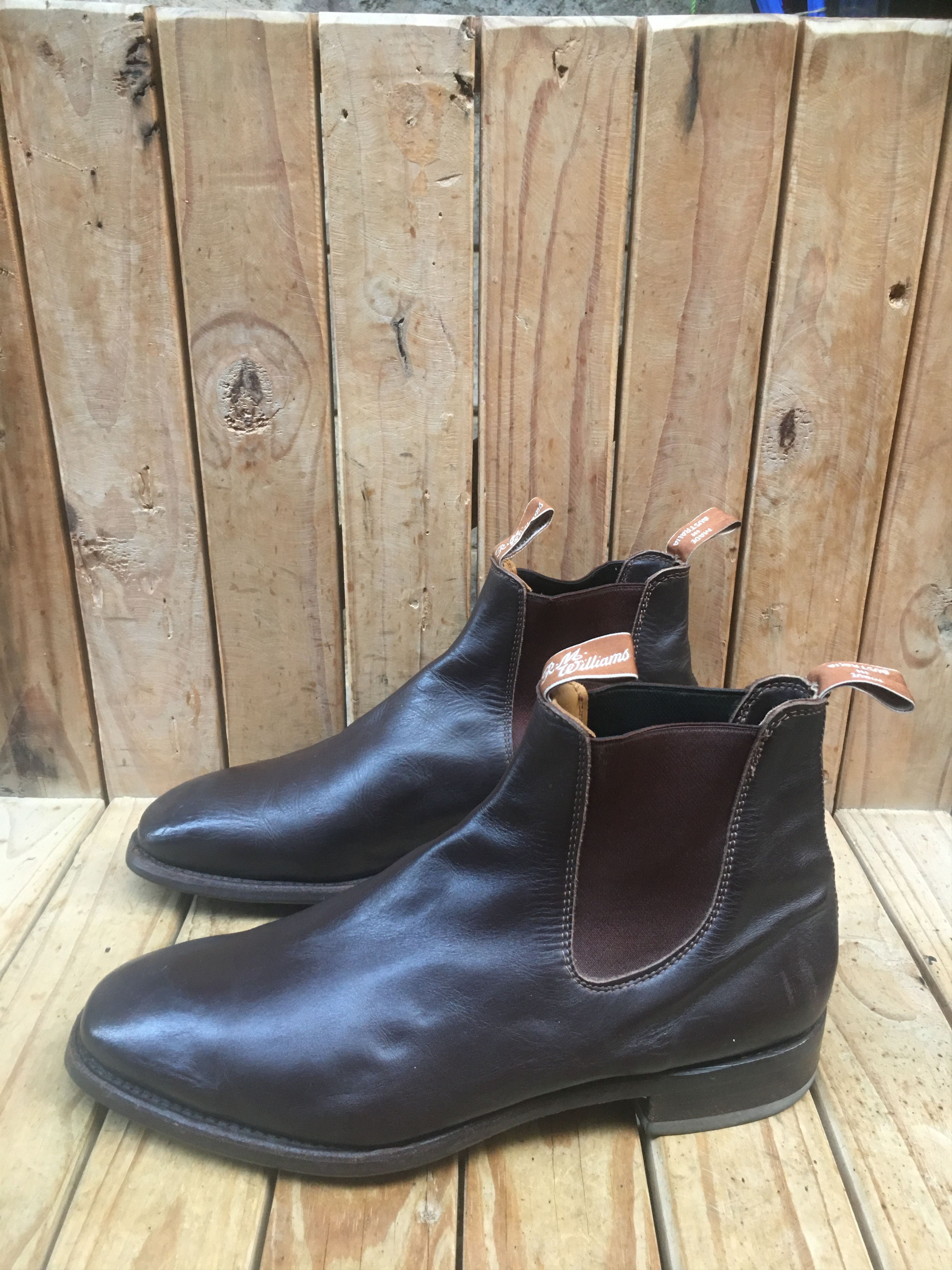 R.M. Williams R.M.Williams Brown leather Australian Men Boots Sz UK 10.5 H Size US 11.5 / EU 44-45 - 10 Thumbnail