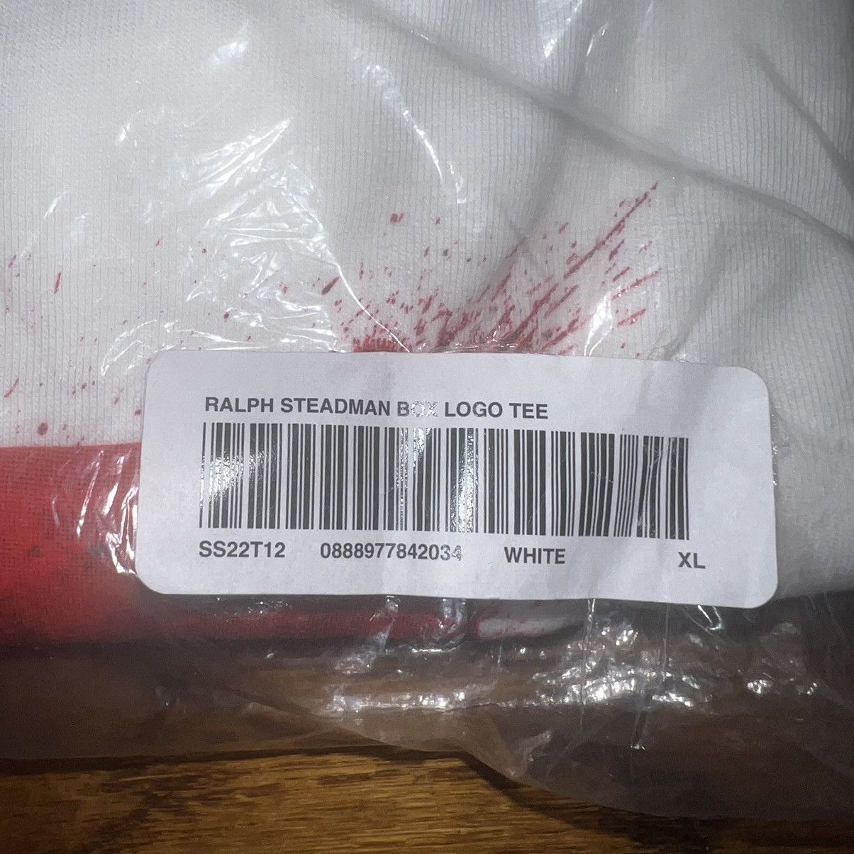 Supreme Supreme Ralph Steadman Box logo White Size: XL Size US XL / EU 56 / 4 - 4 Thumbnail