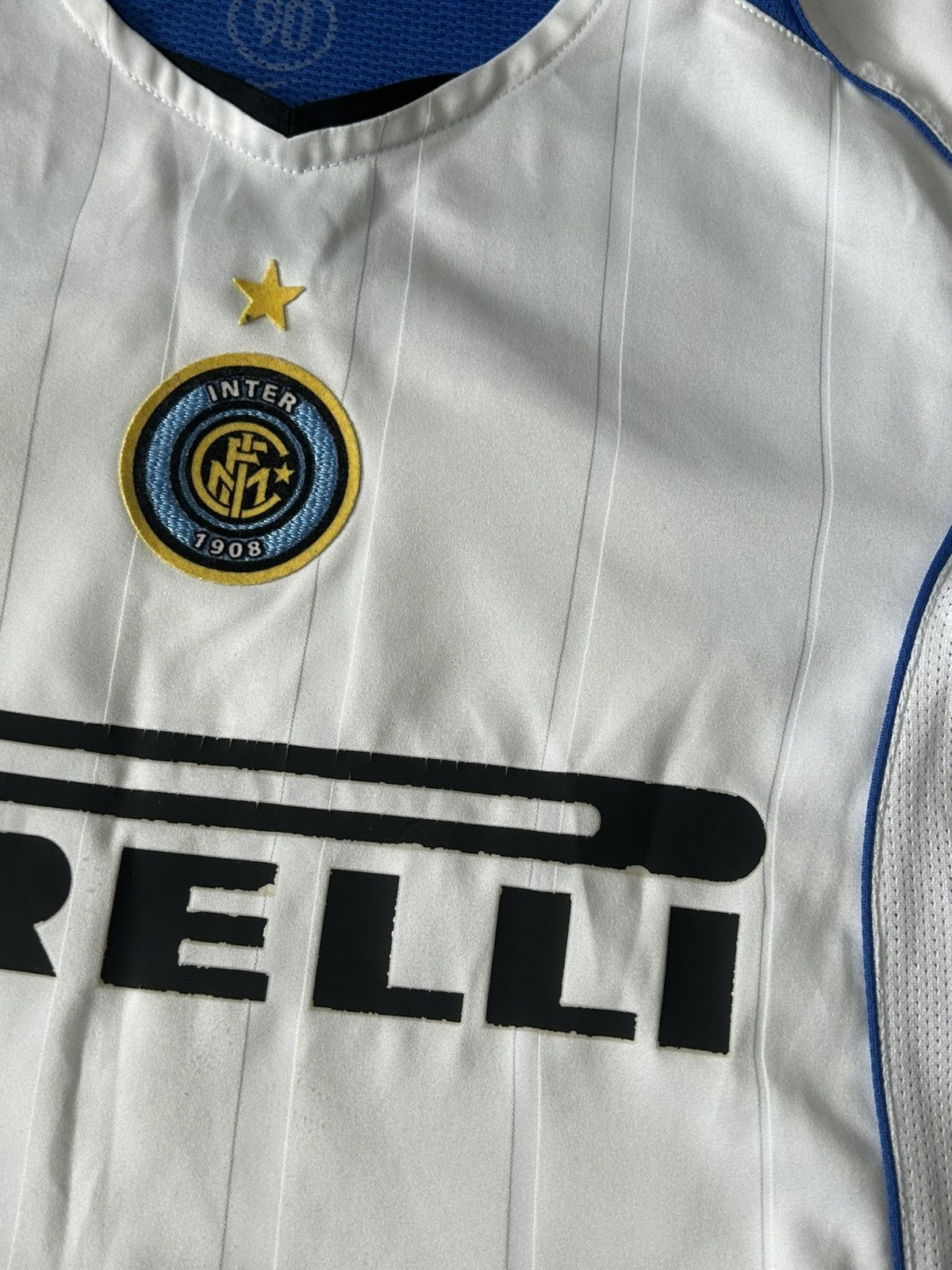 Nike 1990-2000 Inter Milan Away Shirt Vintage Soccer Jersey Size US S / EU 44-46 / 1 - 7 Thumbnail