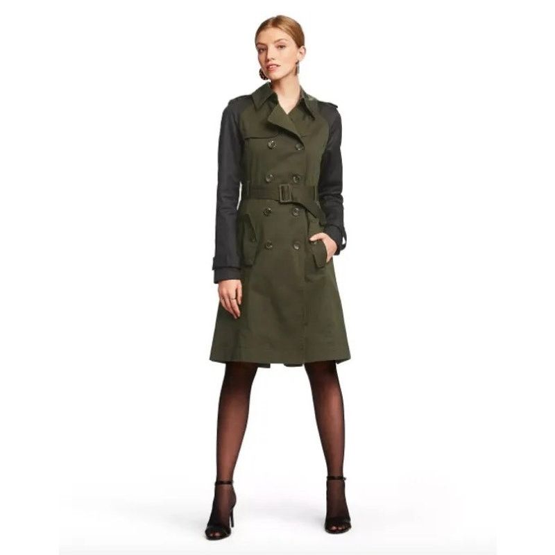 Altuzarra × Target Basics NWT Altuzarra x Target Olive Green Cotton Twill Trench Coat Size XS / US 0-2 / IT 36-38 - 9 Thumbnail