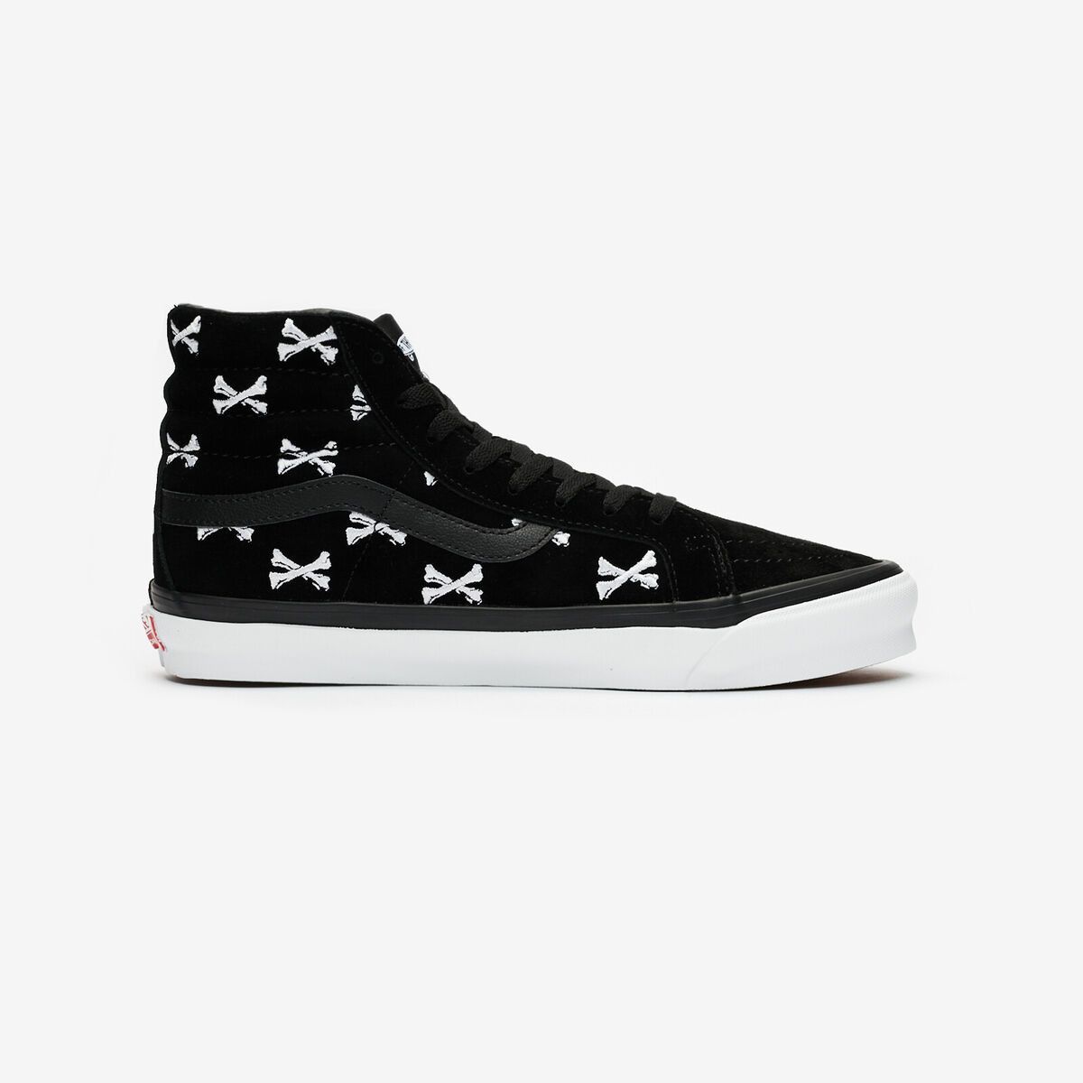 image of Vans Vault X Wtaps Shoes in Wtaps Bones/Black, Men's (Size 11.5)