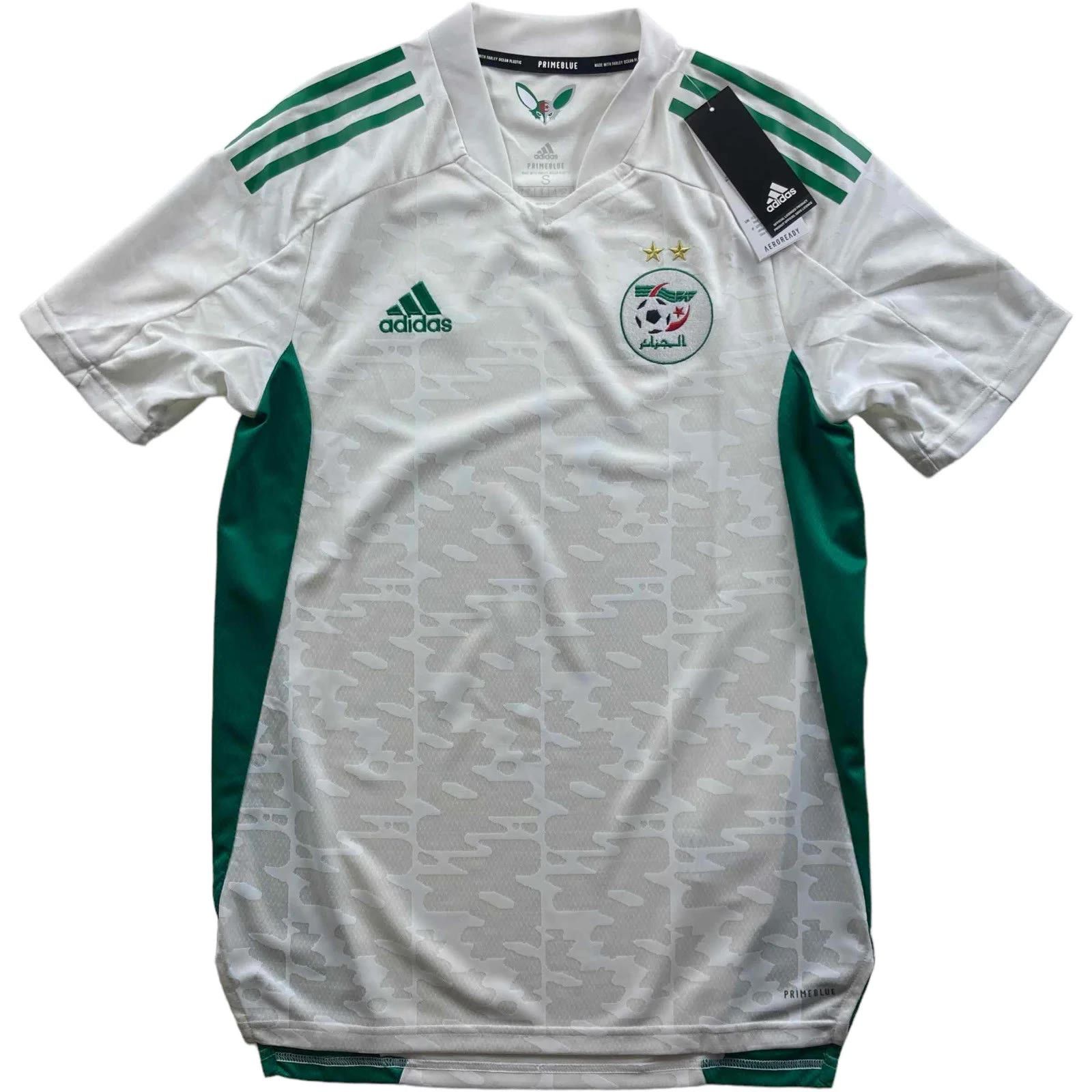 NEW Algeria 2021-22 Adidas home football jersey size S