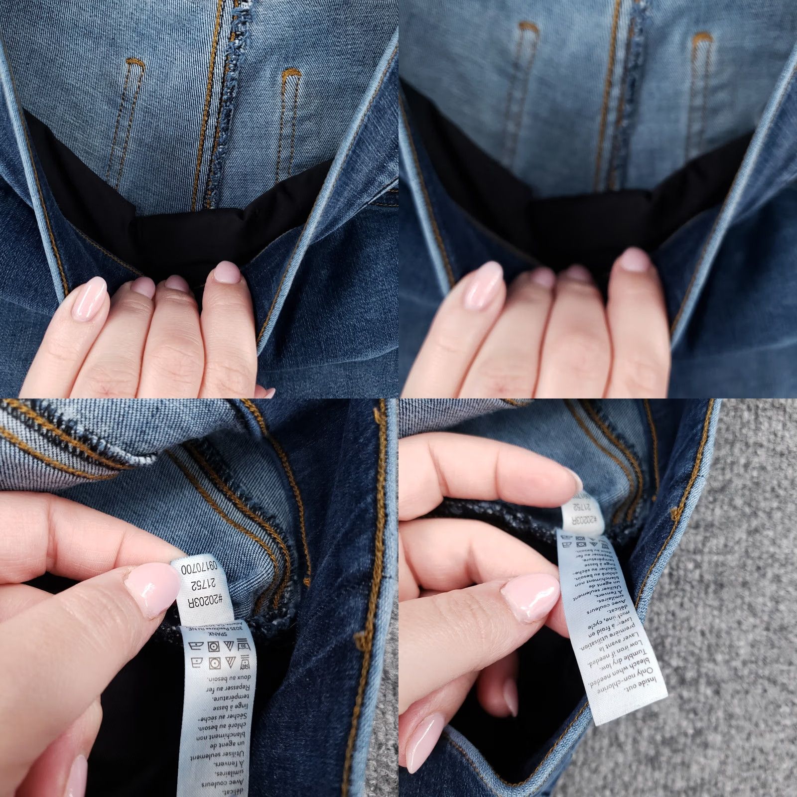 Spanx Spanx Jeans Women Medium Blue Mid Rise Stretch Jegging Dark Wash Denim Pull On Size 32" / US 10 / IT 46 - 8 Thumbnail
