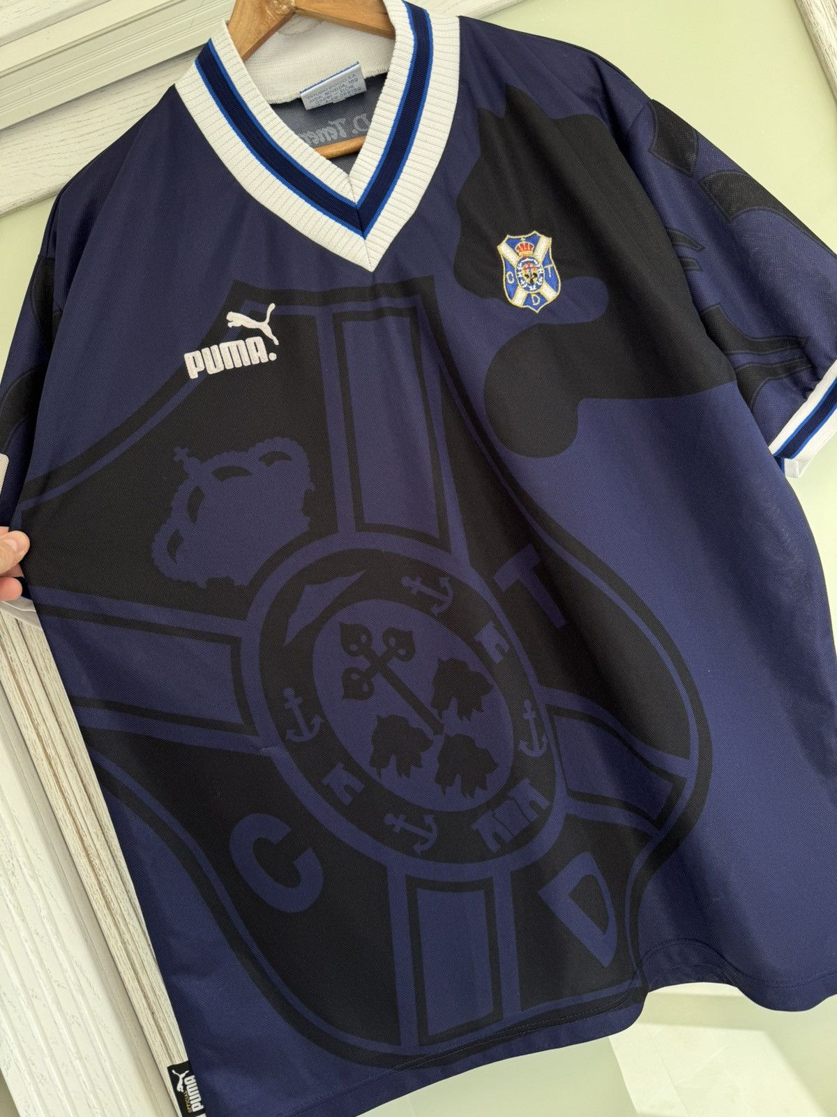 Puma Vintage Tenerife 1996-1997 Away Soccer Jersey Football Shirt Size US XL / EU 56 / 4 - 6 Thumbnail