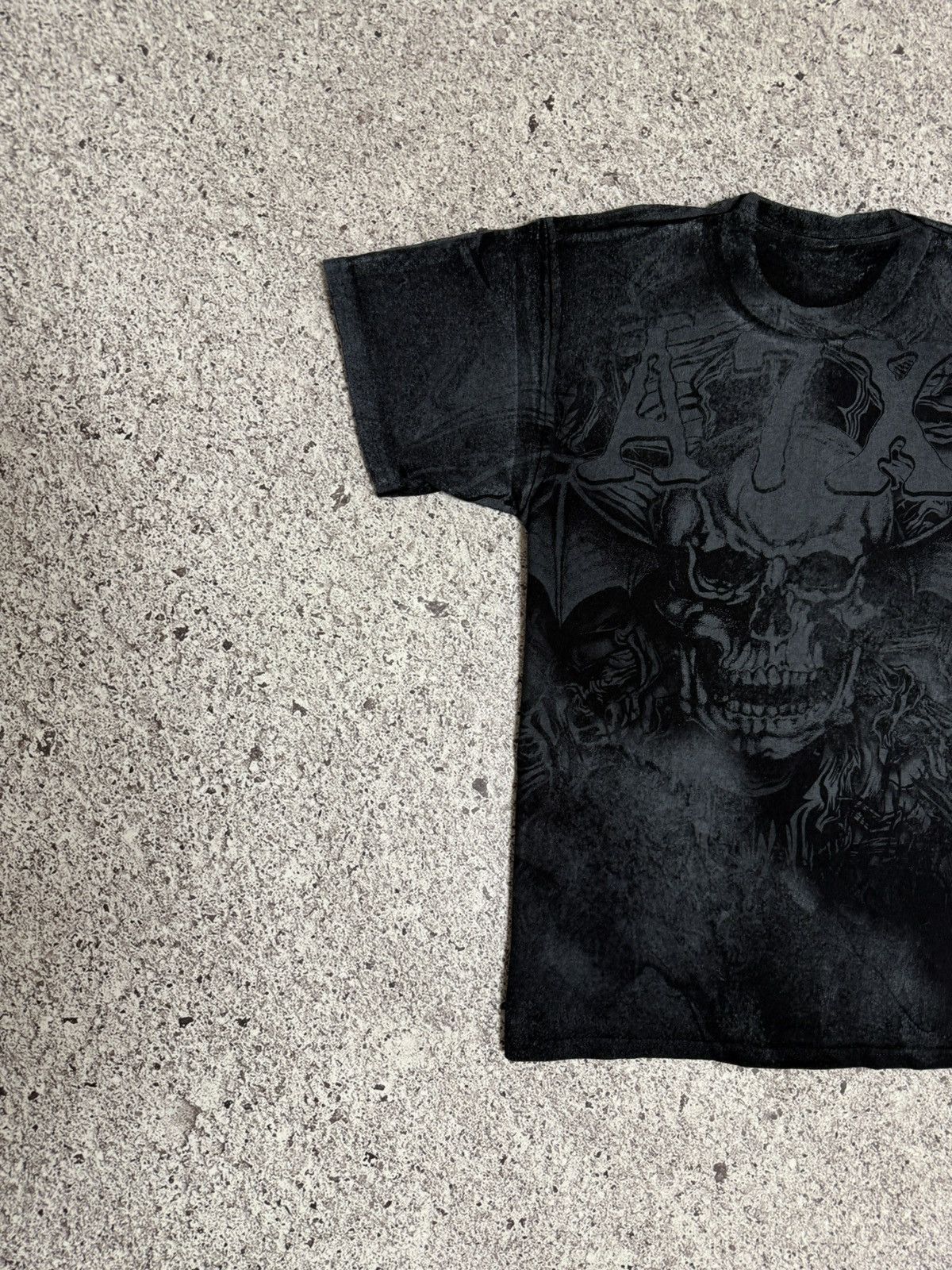 Band Tees × Vintage Vintage 2010 Avenged Sevenfold Nightmare All Over Print Tee Size US L / EU 52-54 / 3 - 7 Thumbnail