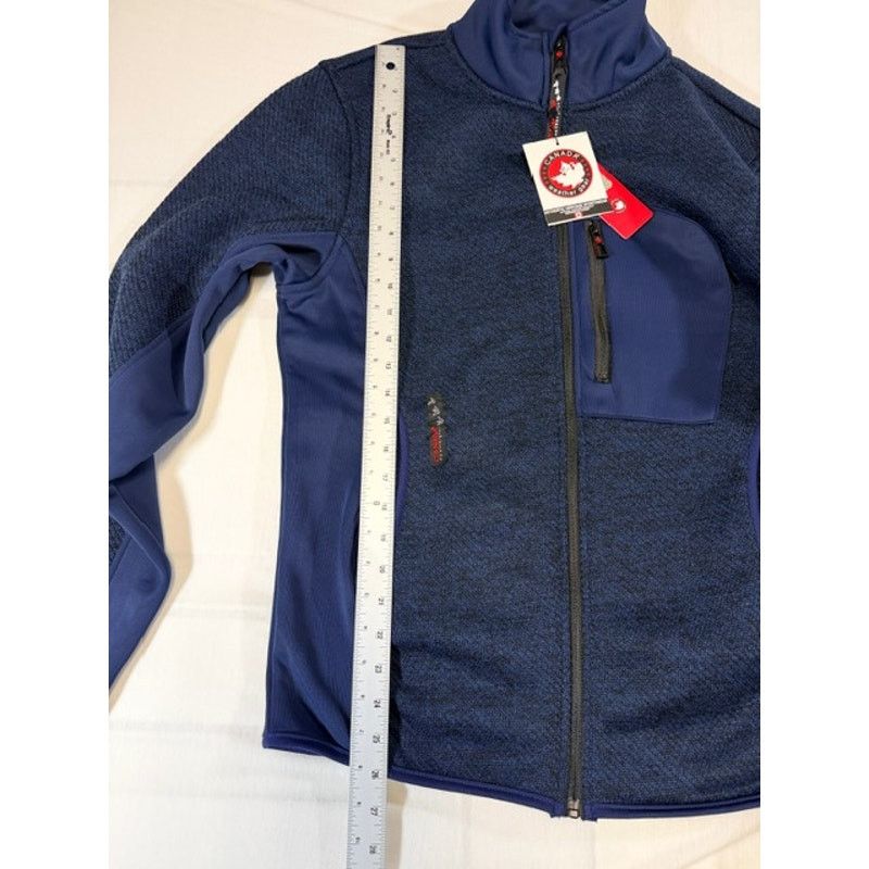 Other Canada Weather Gear Men’s Fleece Jacket Blue Full Zip NEW Size US M / EU 48-50 / 2 - 4 Thumbnail