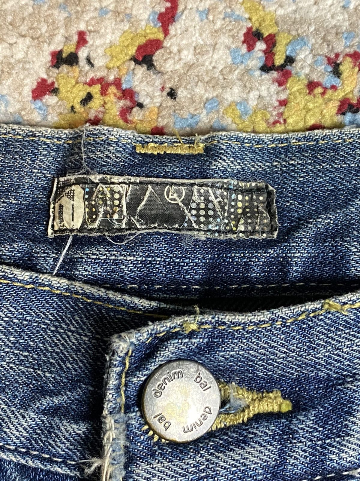 BAL × Japanese Brand × Vintage 90s Vintage BAL Balance Tokyo Japan Selvedge Denim W32 Size US 33 - 10 Thumbnail