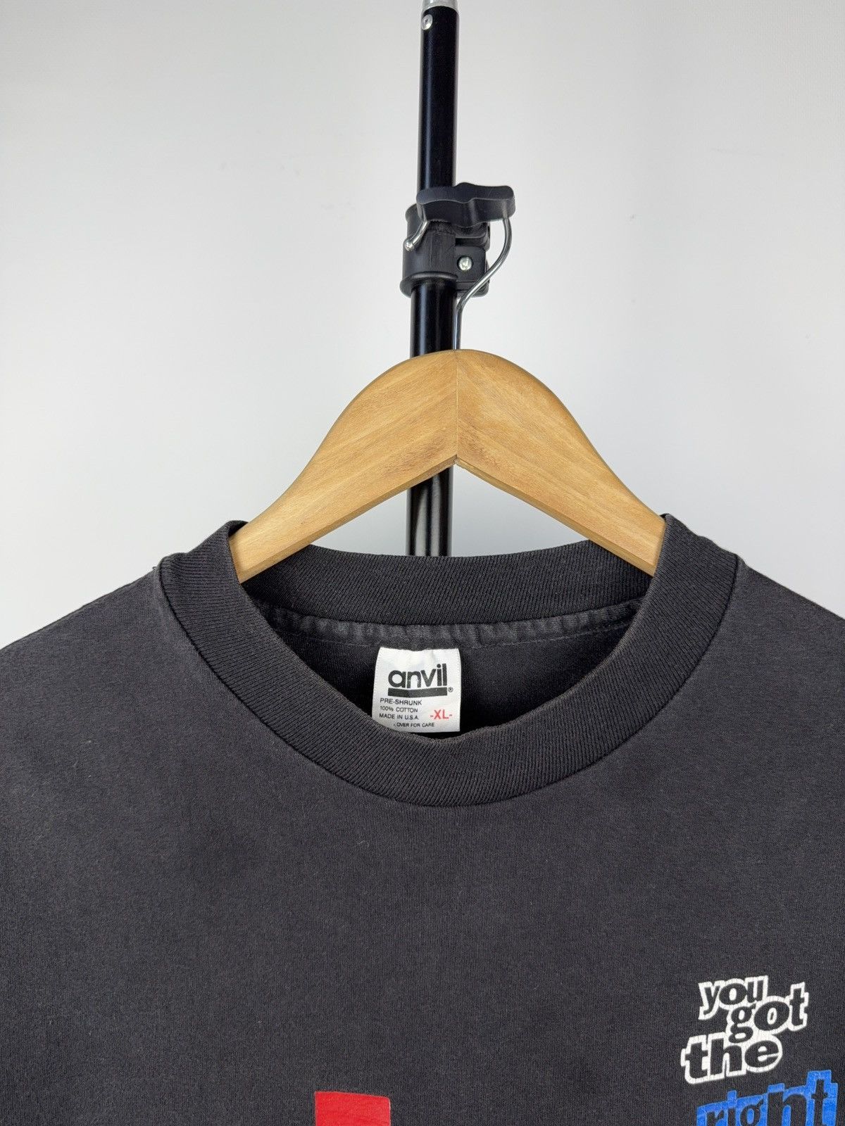 Pepsi × Vintage Vintage 90s Pepsi Promo graphic T shirt Grey XL made In USA Size US XL / EU 56 / 4 - 4 Thumbnail