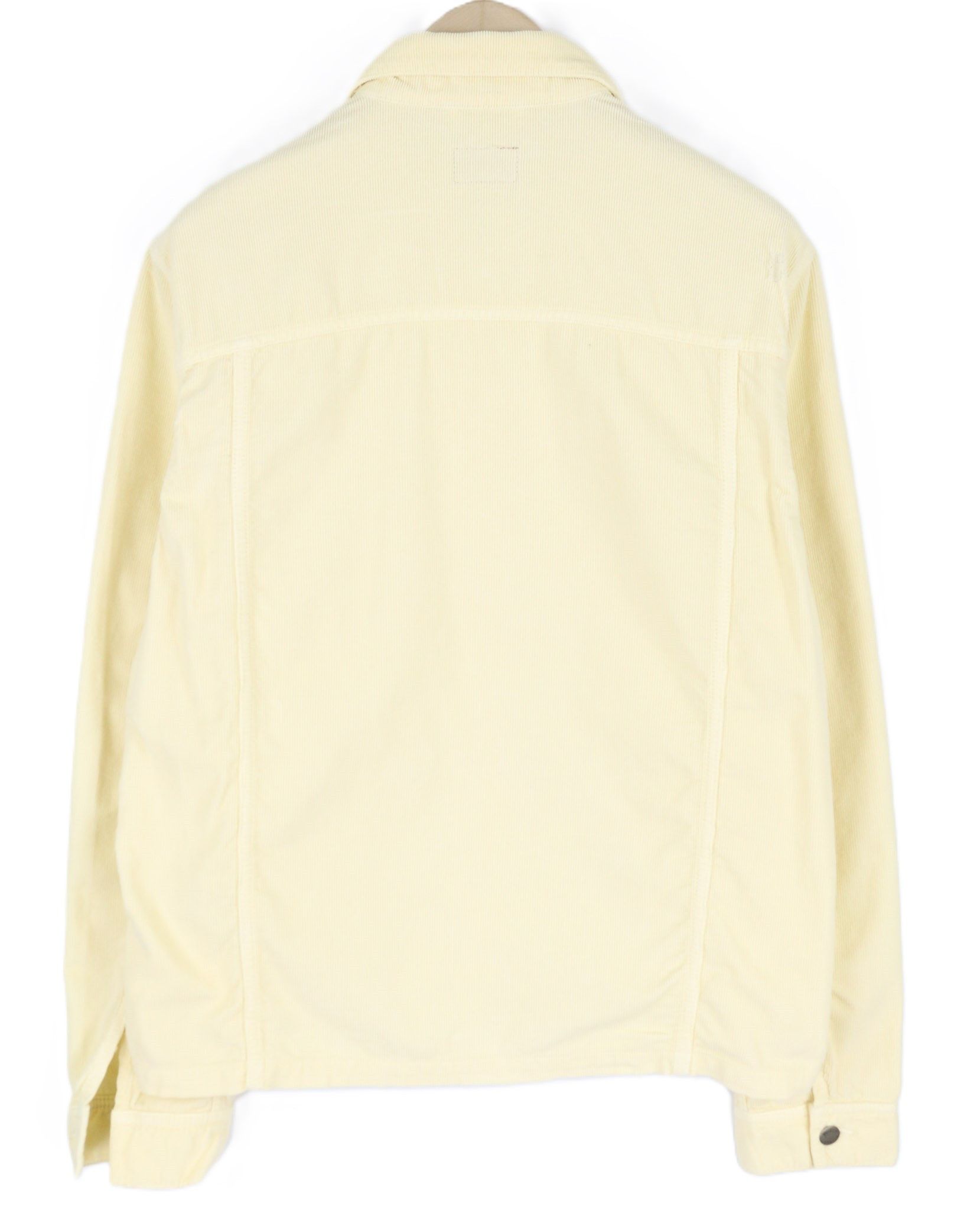 Nudie Jeans RONNY L Dusty White Cotton Corduroy Logo Jacket 81022 Size US L / EU 52-54 / 3 - 2 Thumbnail