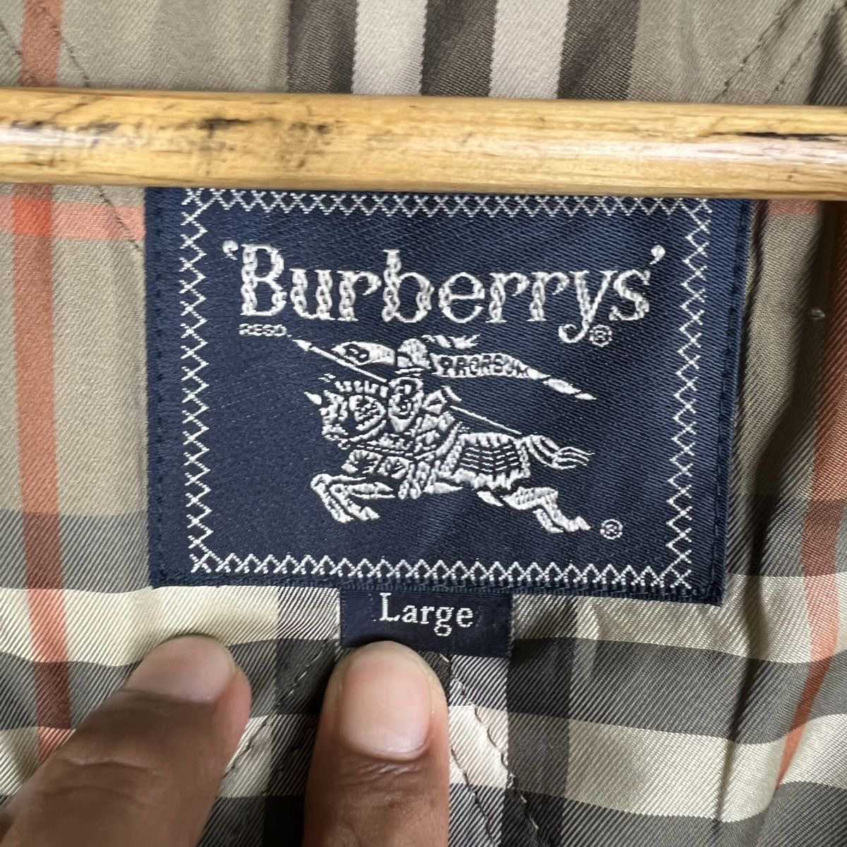 Burberry 🔥 BURBERRYS INSULATED NOVACHECK LINER COAT JACKET Size US L / EU 52-54 / 3 - 12 Thumbnail