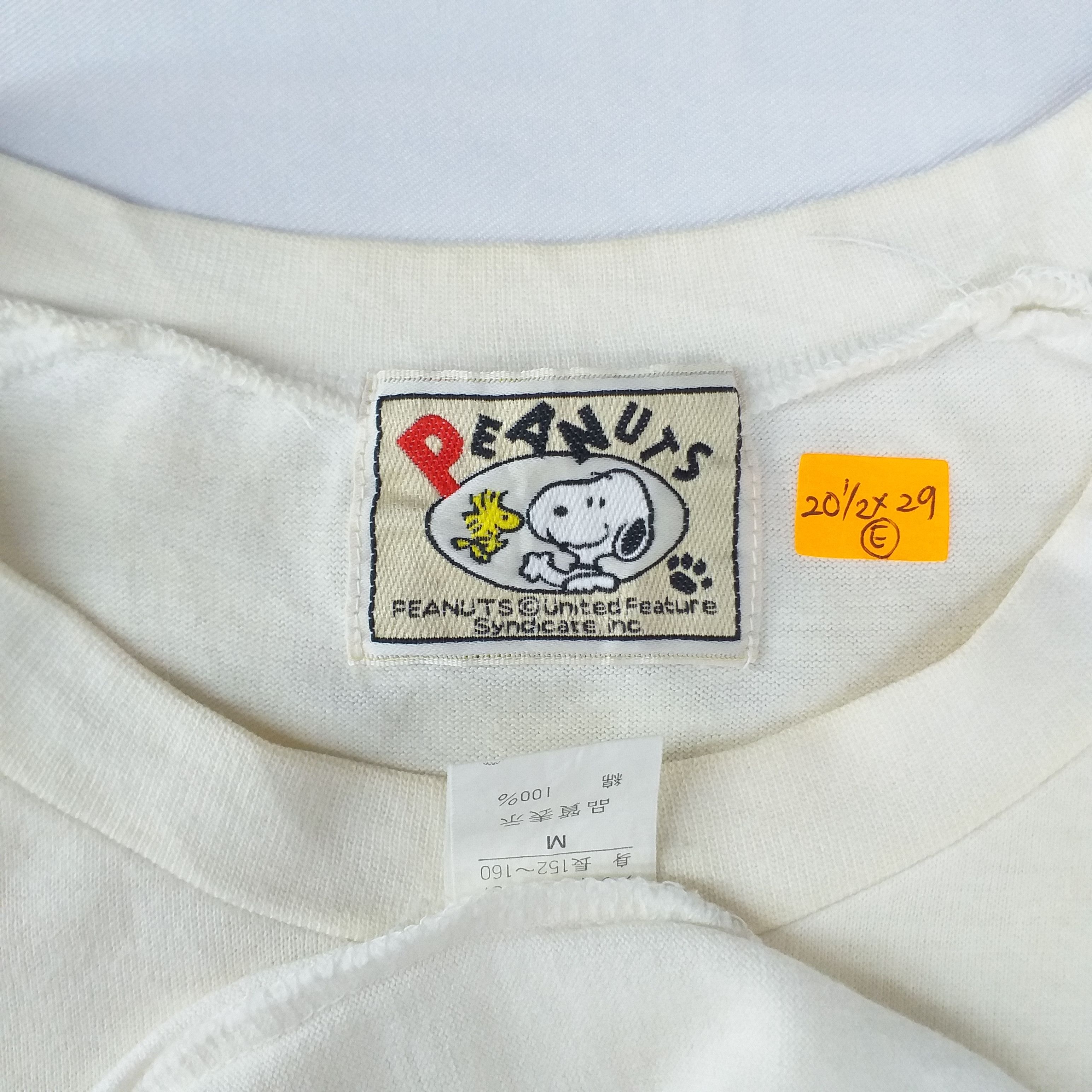 Cartoon Network Vintage Peanut Snoopy Medium T-shirt -E056 Size US M / EU 48-50 / 2 - 4 Thumbnail