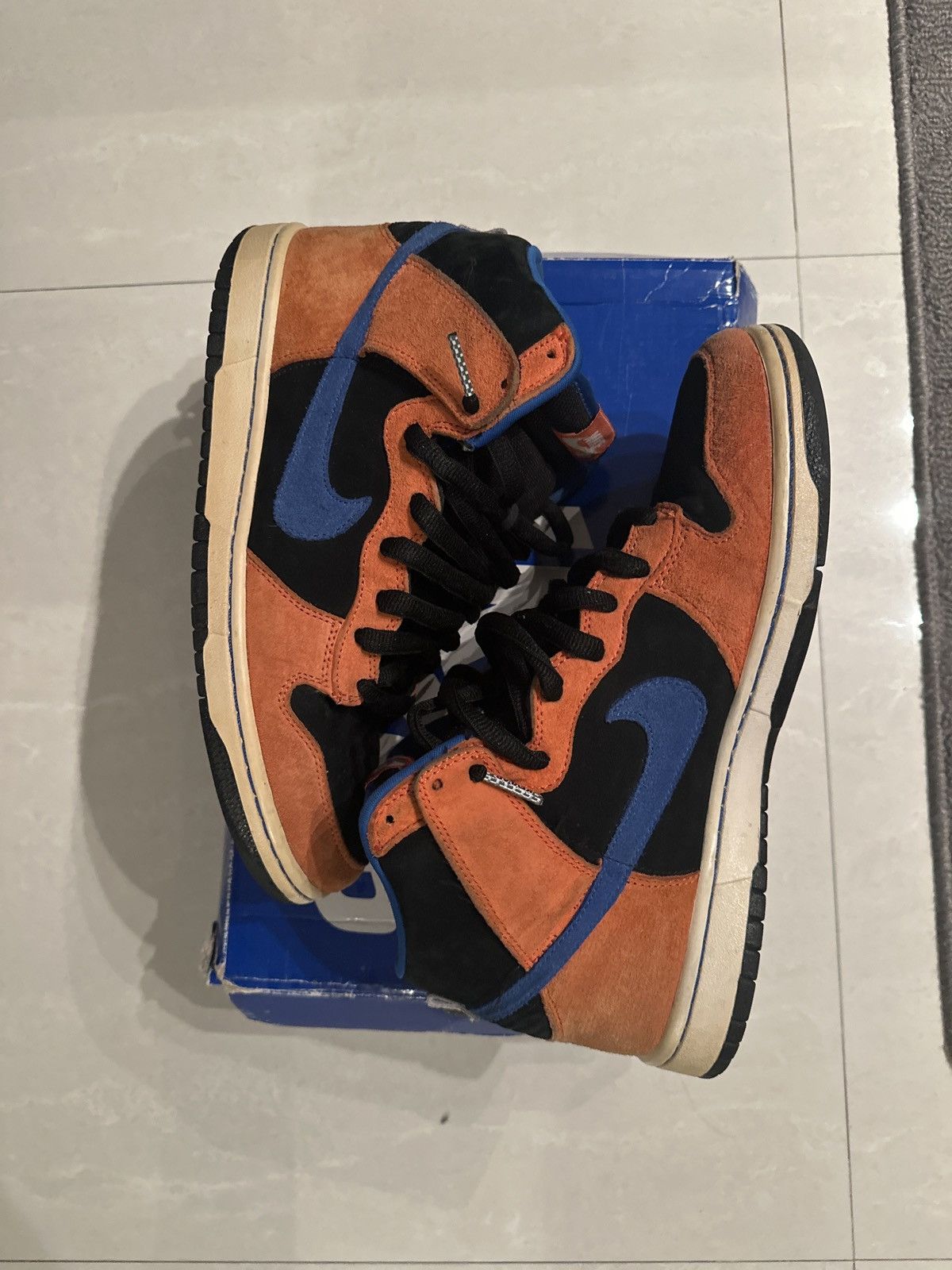Nike SB Nike SB Dunk High Mets Knicks Size US 10 / EU 43 - 5 Thumbnail