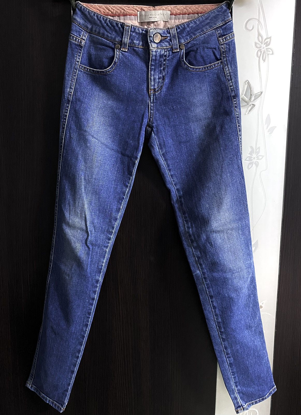 Stella McCartney Women’s 2009 Stella McCartney Washed Skinny Fit Jeans Denim Size 26" / US 2 / IT 38 - 4 Thumbnail