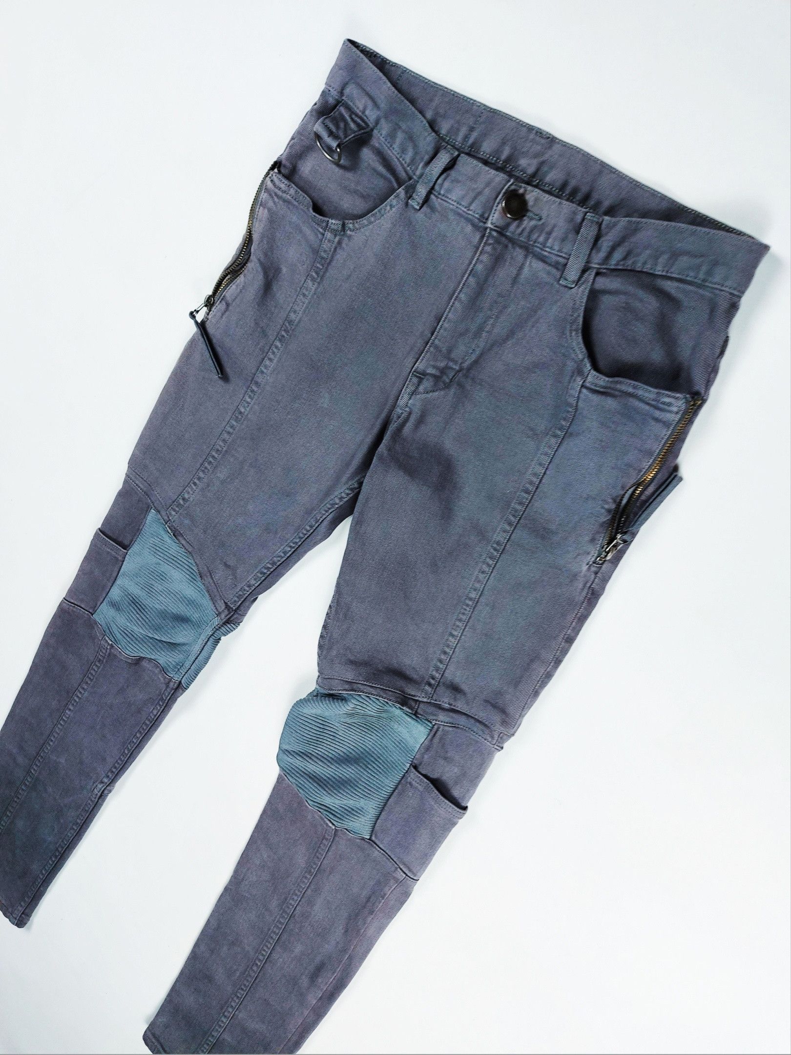 Helmut Lang Archive Helmut Lang Biker Pants Size US 29 - 1 Thumbnail