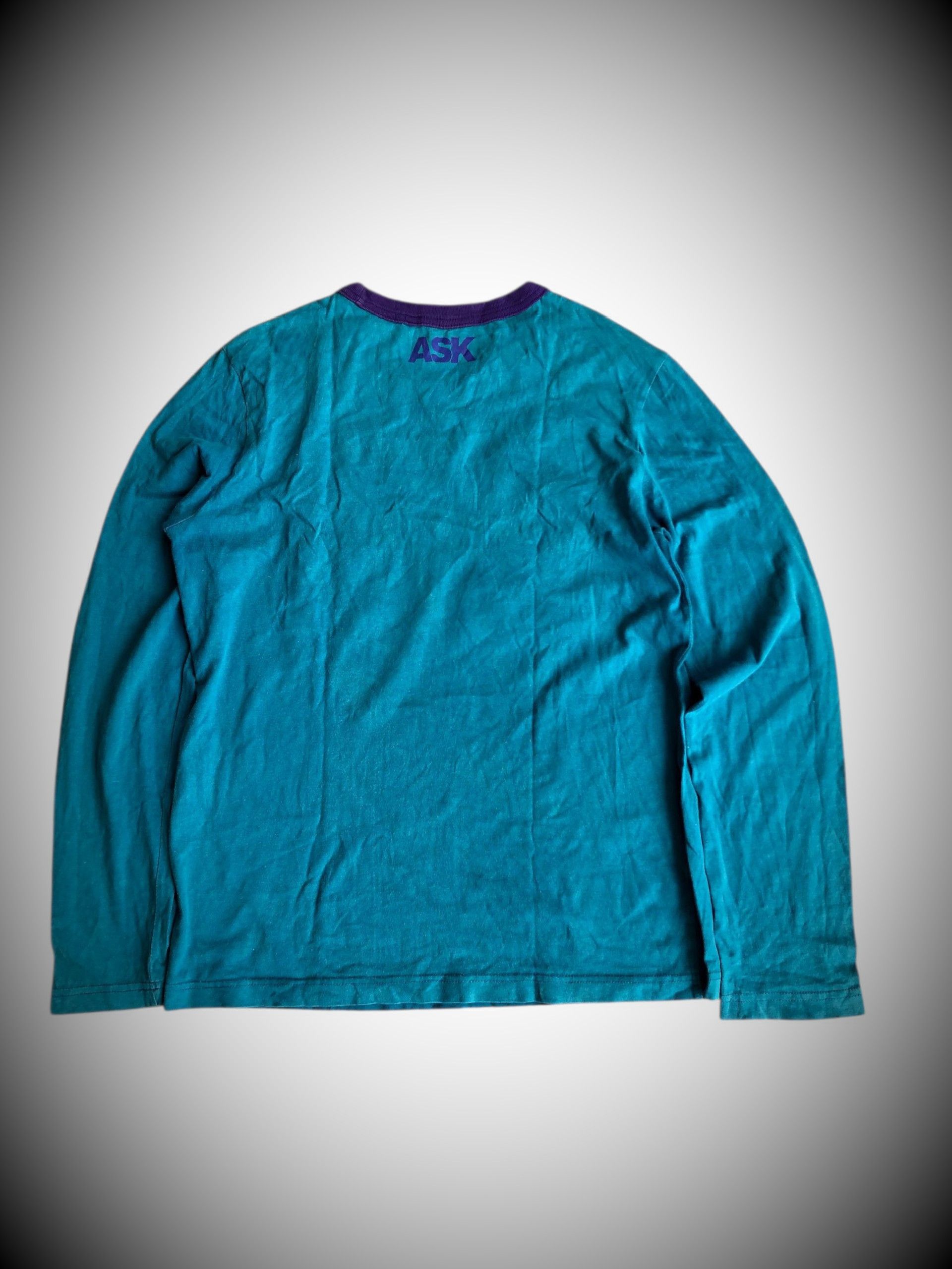 If Six Was Nine 2000s Ask Enquired Embroidery Vkei Style Y2k Size US M / EU 48-50 / 2 - 2 Thumbnail