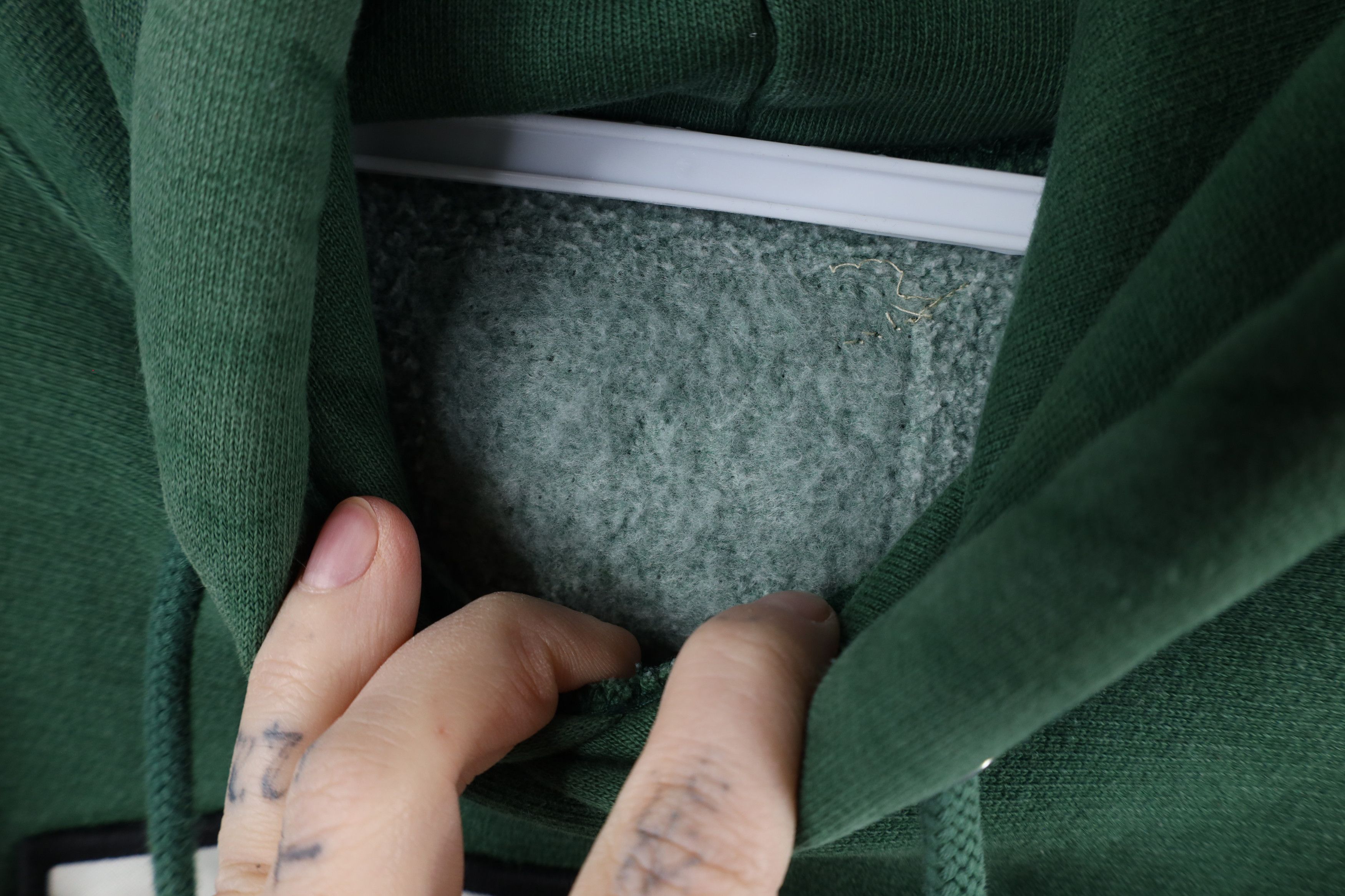 Vintage Vintage 90s Ohio University Heavyweight Hoodie Sweatshirt Size US XXL / EU 58 / 5 - 11 Thumbnail