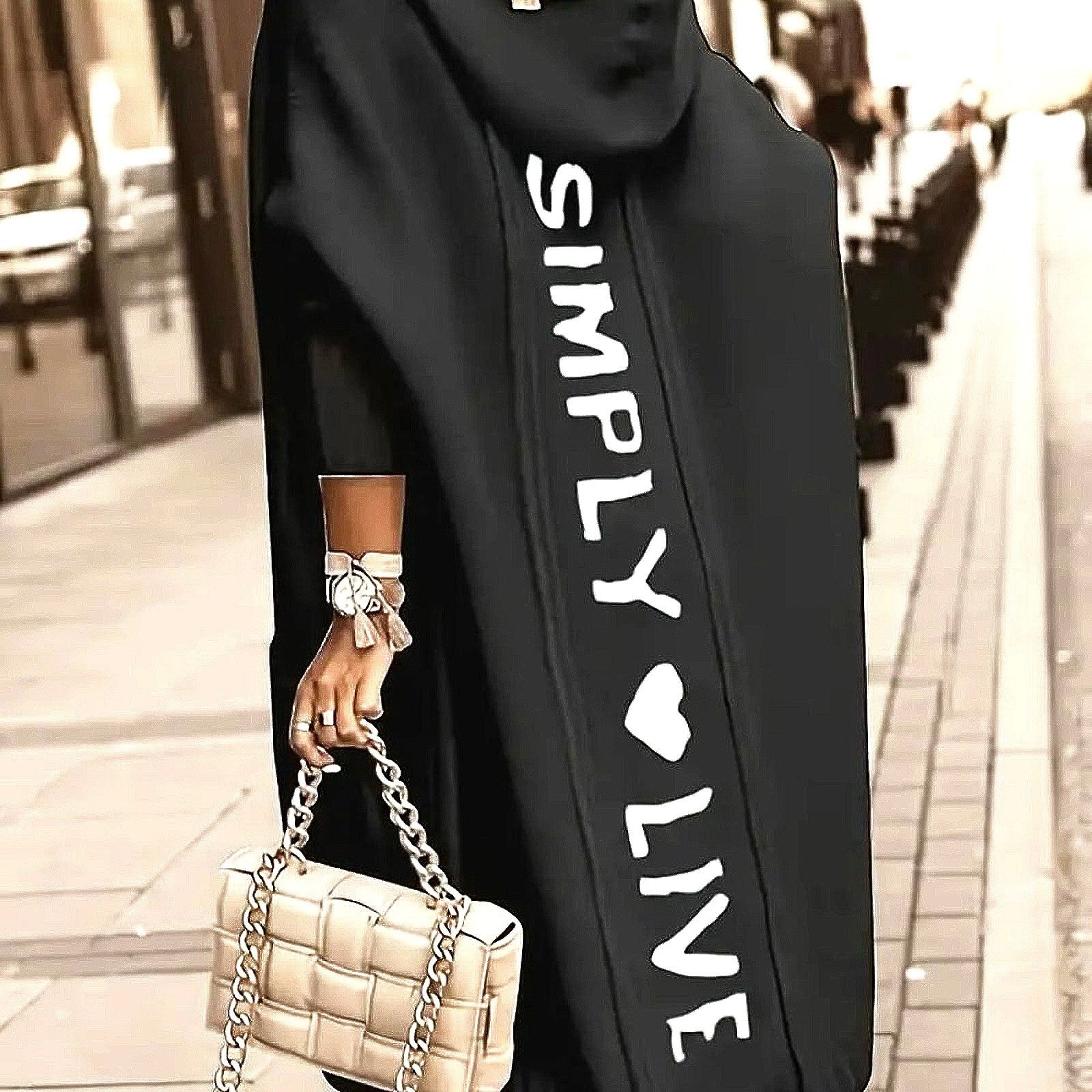 Other "Simply Live" Hooded Knit Cardigan Sweater - Black - size L Size L / US 10 / IT 46 - 3 Thumbnail