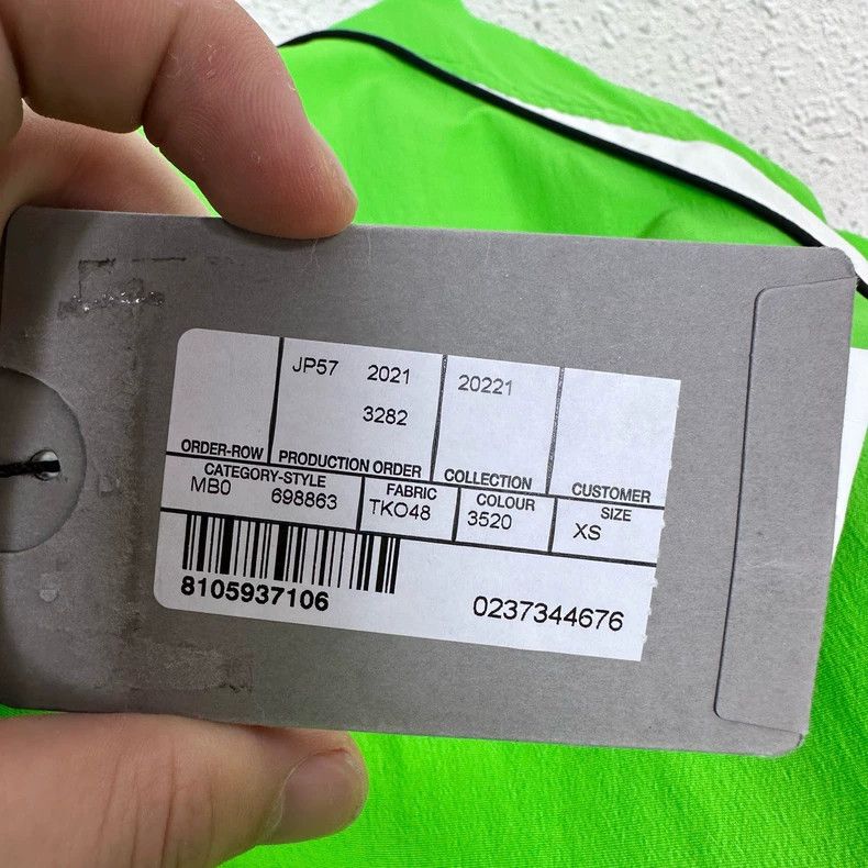 Balenciaga Balenciaga 3B Sport series embroidered neon green color bl Size US XS / EU 42 / 0 - 4 Thumbnail