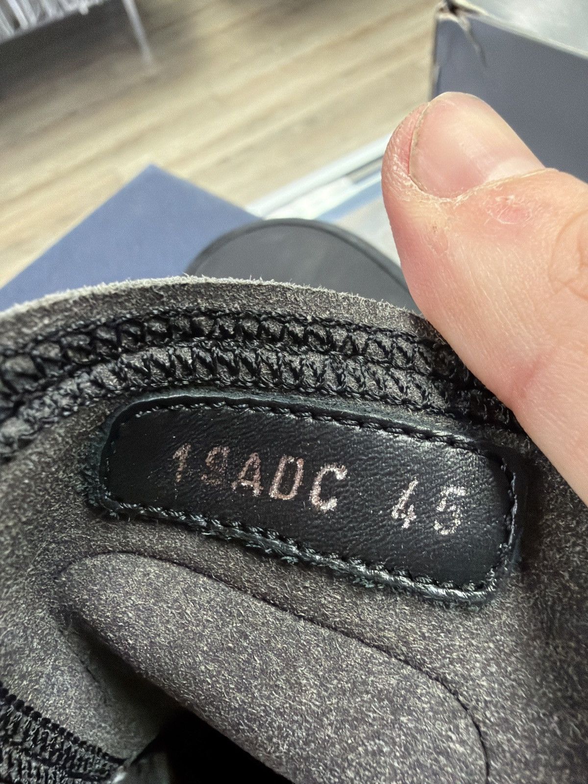 Dior Dior b23 black monogram low Size US 12 / EU 45 - 8 Thumbnail