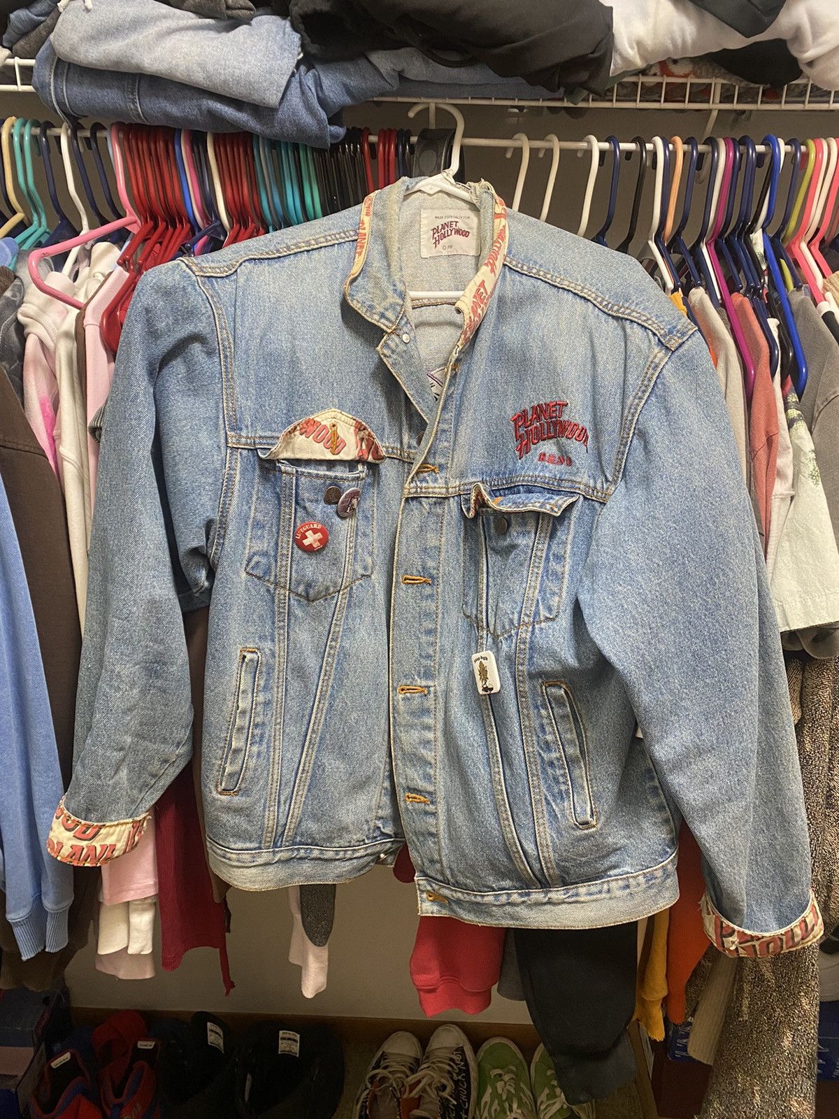 Planet Hollywood Planet Hollywood Denim Jacket Size US XL / EU 56 / 4 - 1 Thumbnail