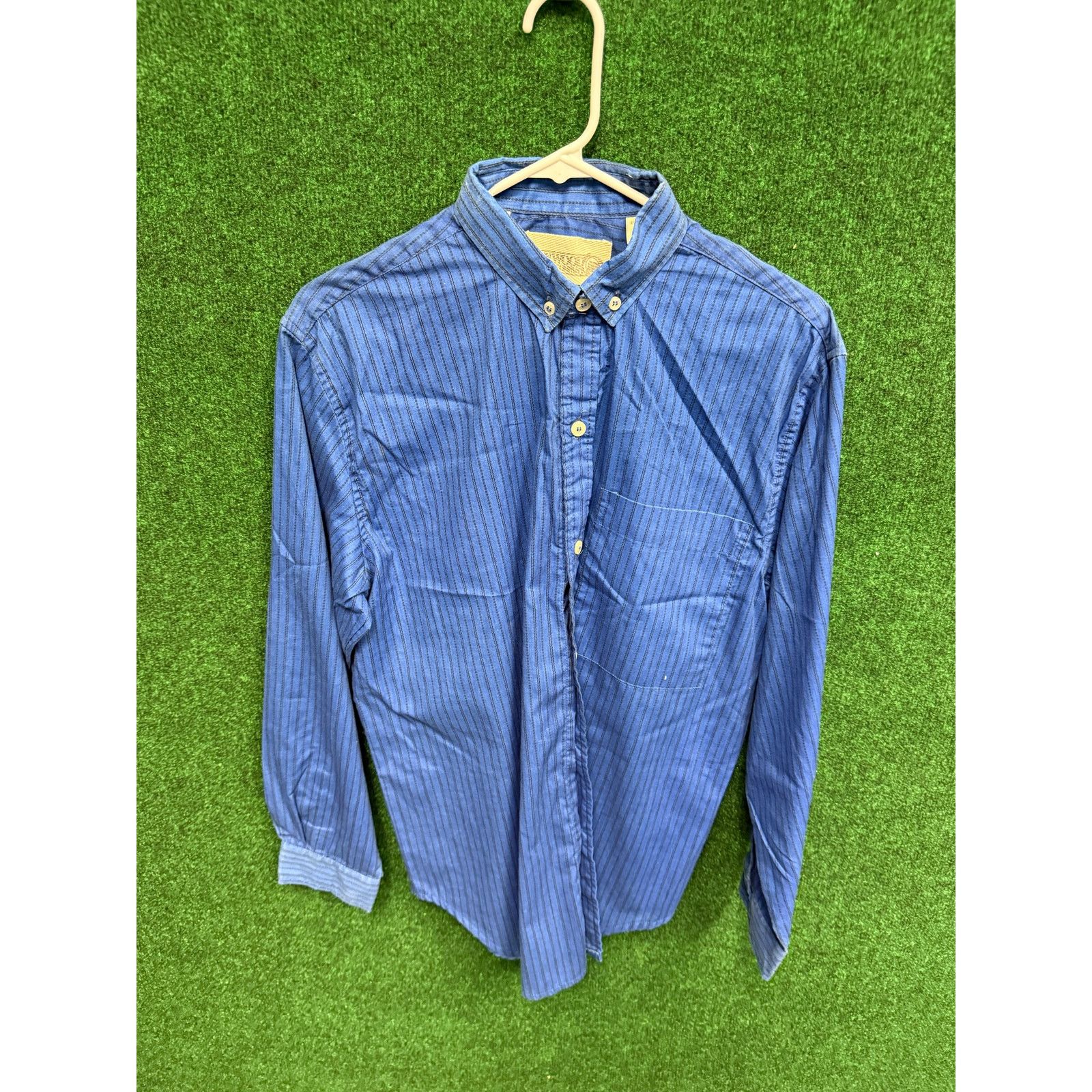 Other 90s Grunge Blue Iron Wood Shirt L VTG Western Button Up Size US L / EU 52-54 / 3 - 1 Thumbnail