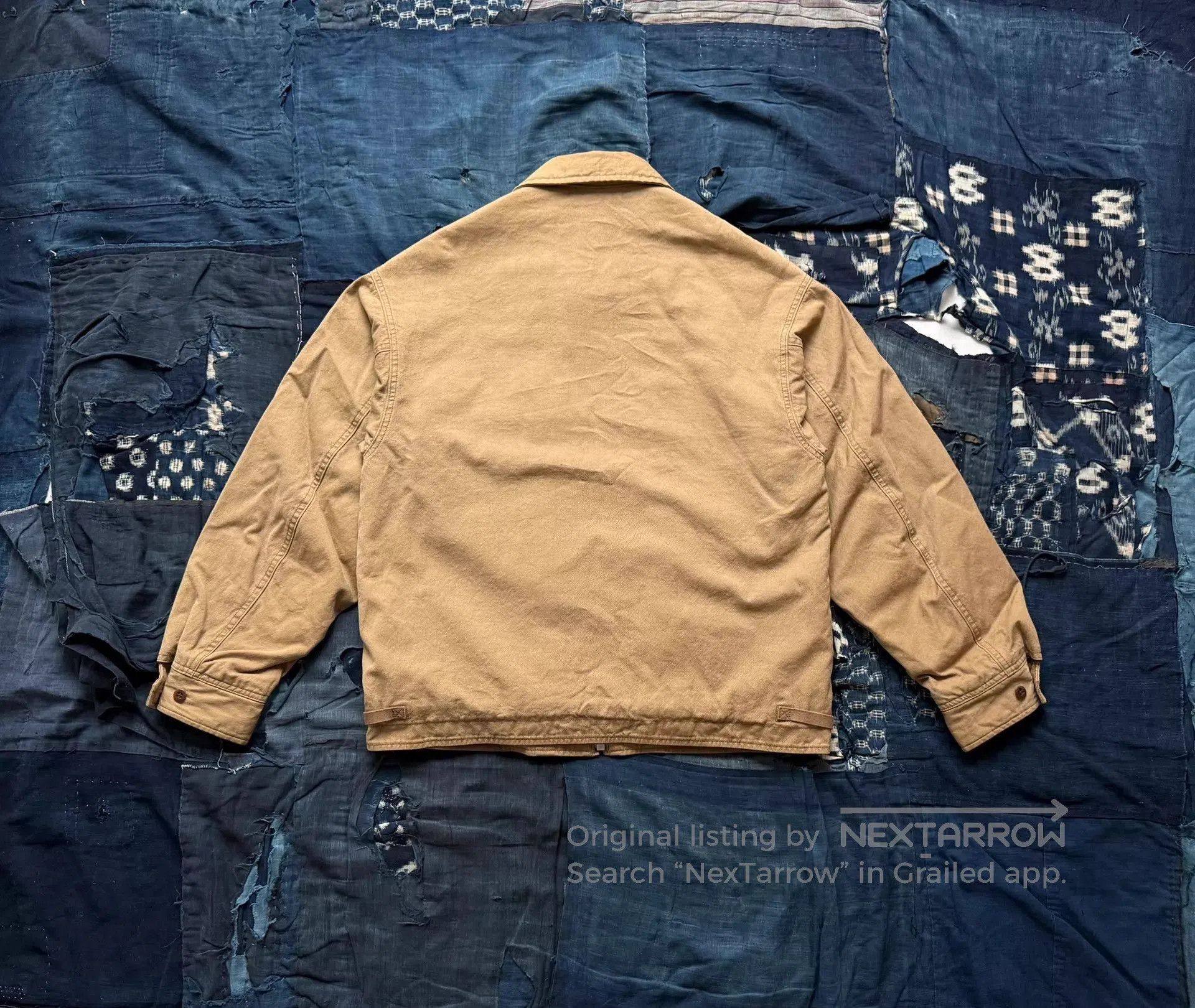 Visvim Beige Lightweight Jacket with Front Pocket - Size M. Size US M / EU 48-50 / 2 - 3 Thumbnail