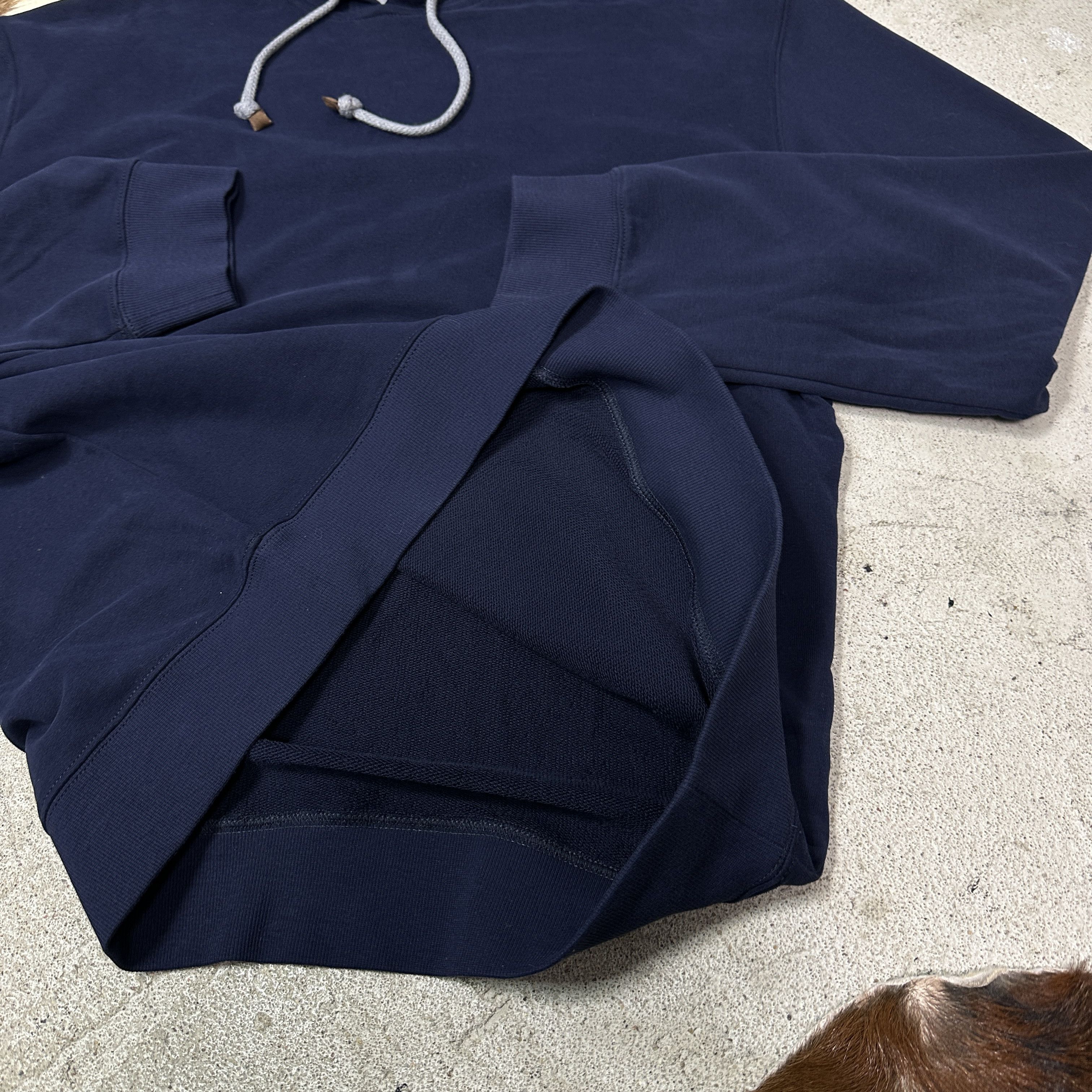 Brunello Cucinelli Vintage Streetwear Oversize Brunello Cucinelli Hoodie Y2K Size US XXL / EU 58 / 5 - 8 Thumbnail