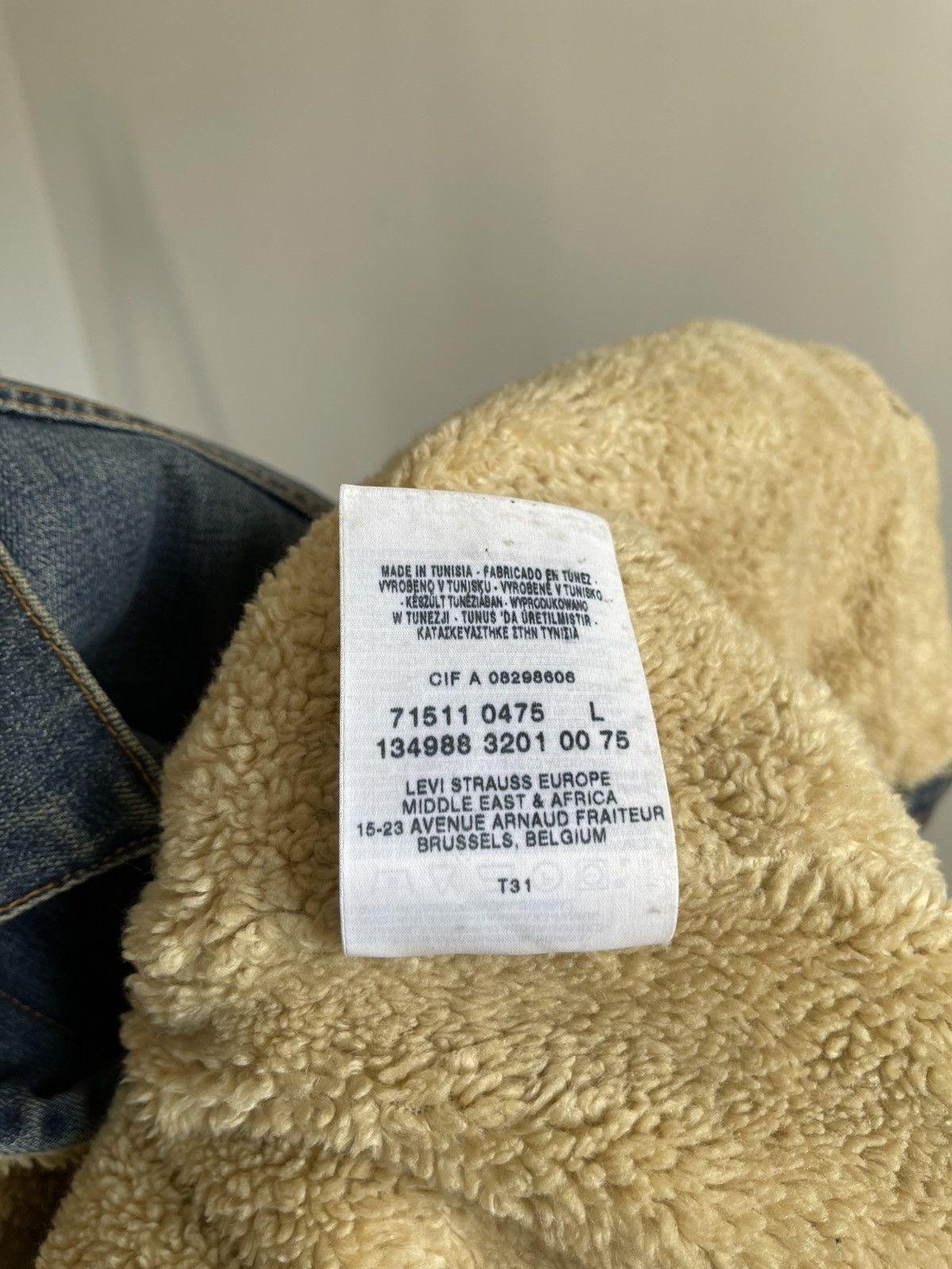 Levi's Vintage Levi's Fur Lined Denim Sherpa Trucker Jacket 71511 Size US L / EU 52-54 / 3 - 19 Thumbnail