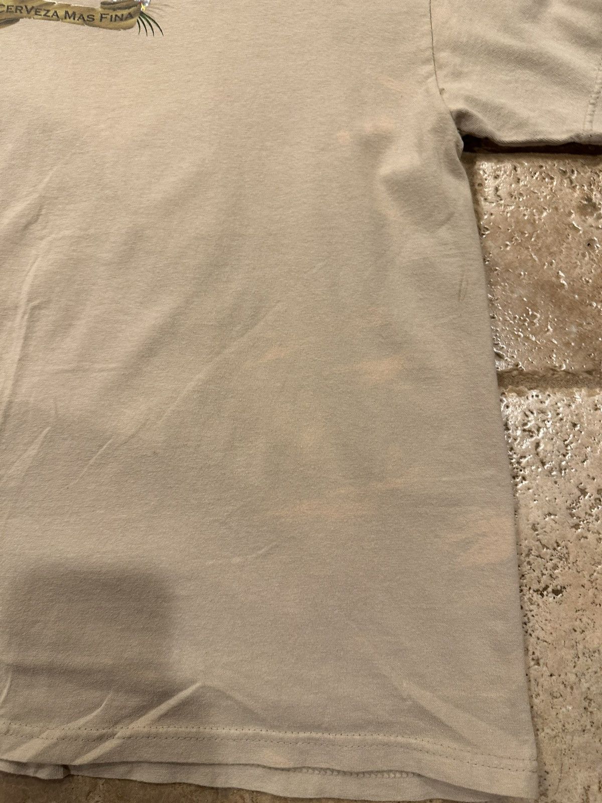 Vintage Vintage Corona 2006 Tan Beer Short Sleeve Tee Size US XL / EU 56 / 4 - 6 Thumbnail