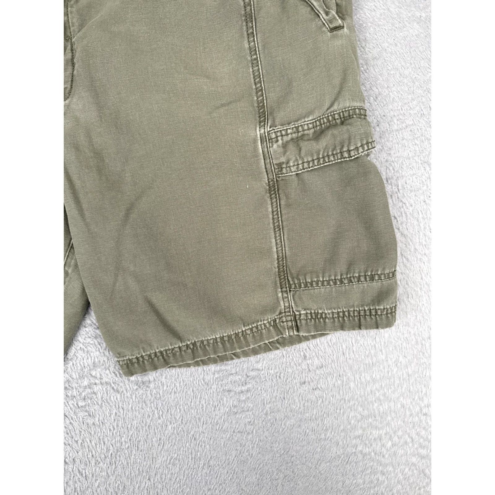 Tommy Bahama Tommy Bahama Shorts Mens 44 Olive Green Cargo Cotton Casual Relax Pockets Size US 44 / EU 60 - 2 Thumbnail