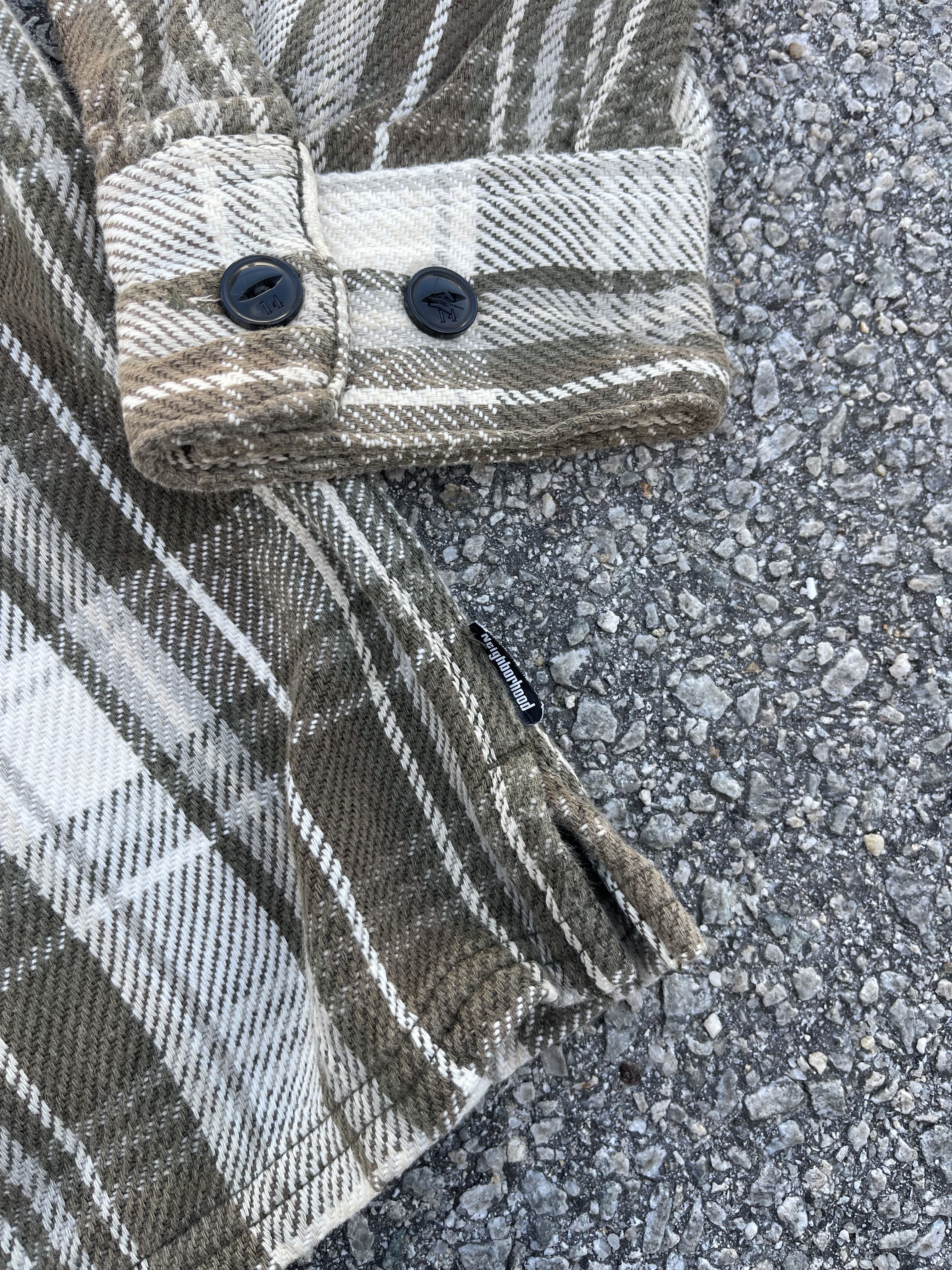 Neighborhood Neighborhood Heavy Flannel Check Shirt US Men's XL Size US XL / EU 56 / 4 - 11 Thumbnail