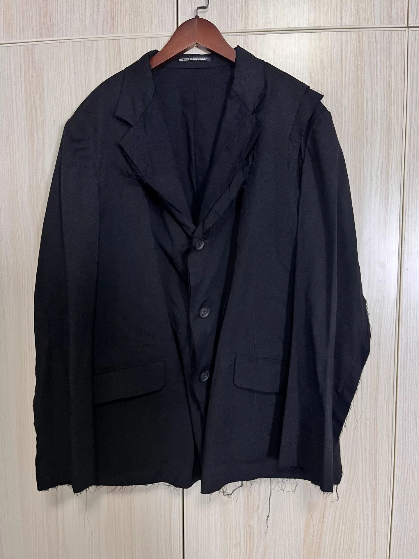 Yohji Yamamoto Yohji Yamamoto Three-Layer Suit Jacket Size US M / EU 48-50 / 2 - 1 Thumbnail