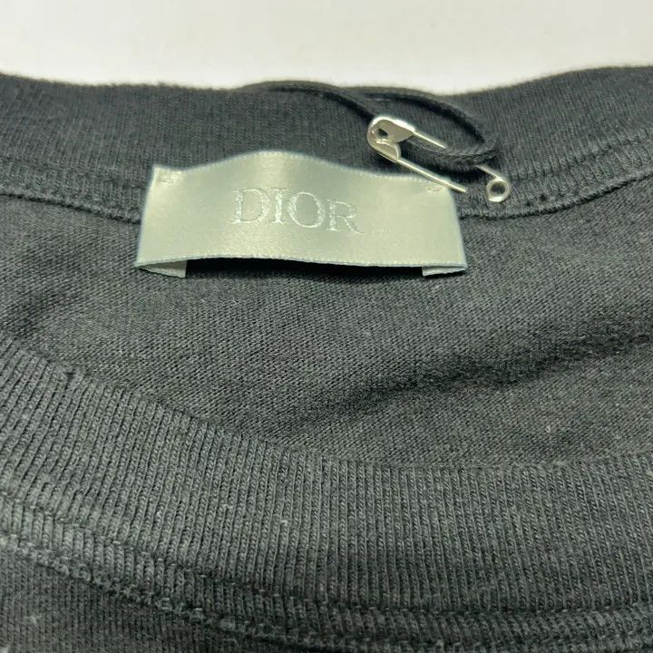 Dior Dior Dior SS23 Erl Logo Black Short Sleeve T-Shirt 0079-25 Size US L / EU 52-54 / 3 - 2 Thumbnail