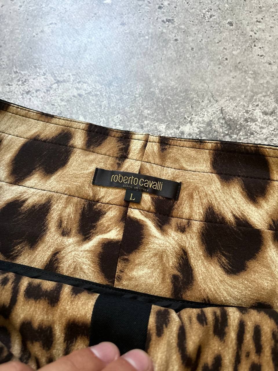 Roberto Cavalli Roberto Cavalli Belt Vintage Classic Leopard Skirt Size 27" / US 4 / IT 40 - 5 Thumbnail