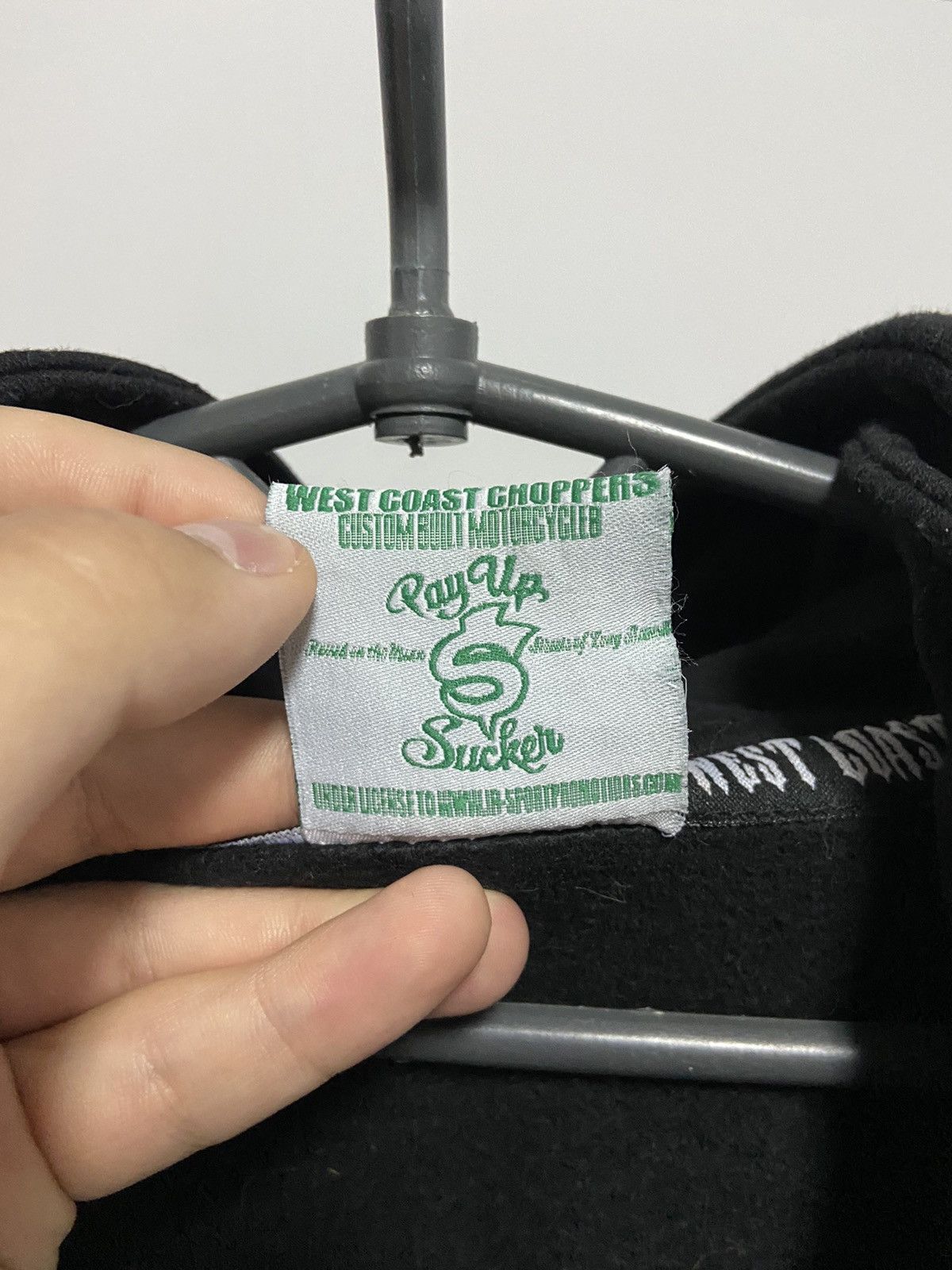 Vintage × West Coast Choppers West coast choppers zip hoodie big logo biker Moto vintage Size US XL / EU 56 / 4 - 9 Thumbnail