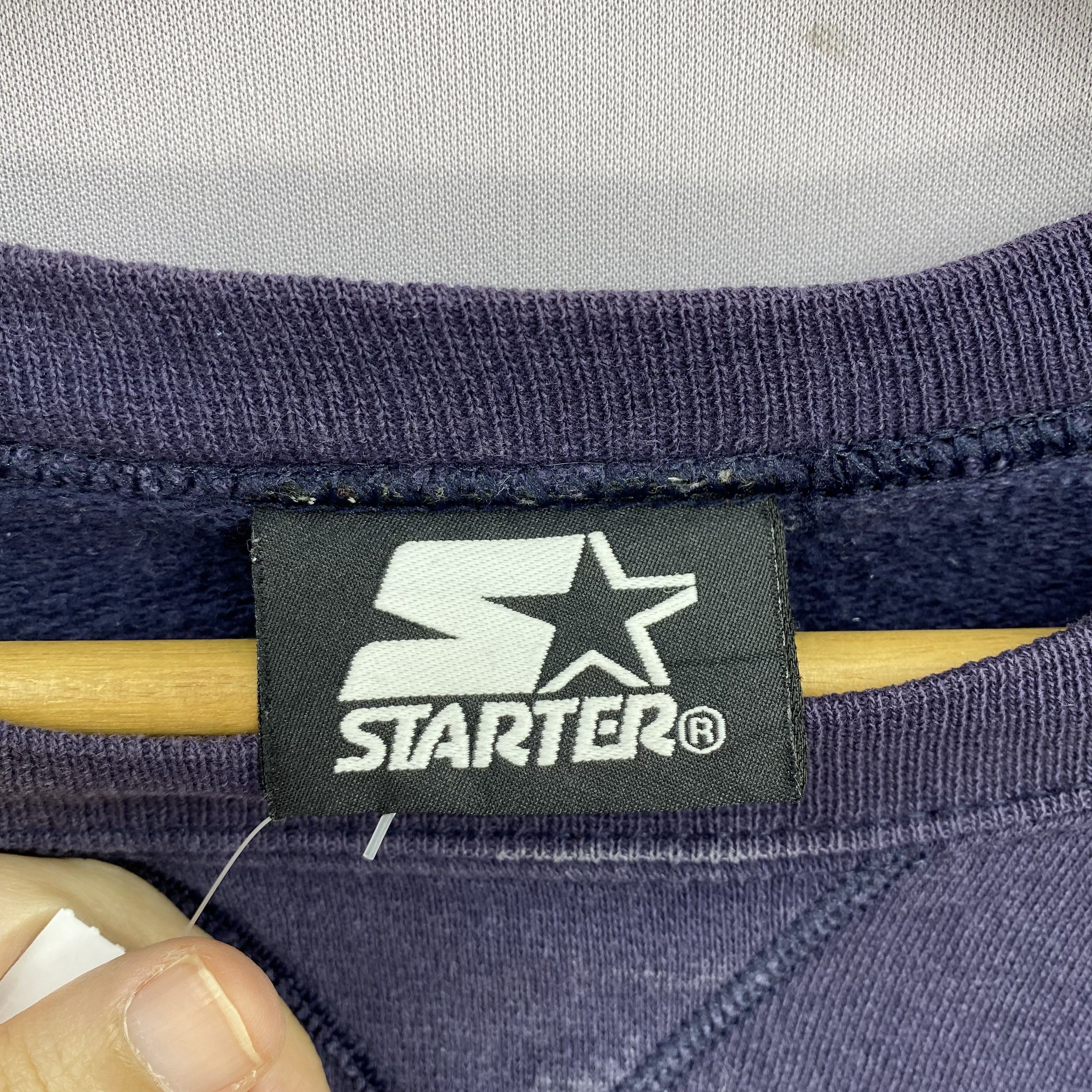 Starter Vintage 90s Starter Crewneck Sweatshirt Pullover Jumper Size US L / EU 52-54 / 3 - 5 Thumbnail