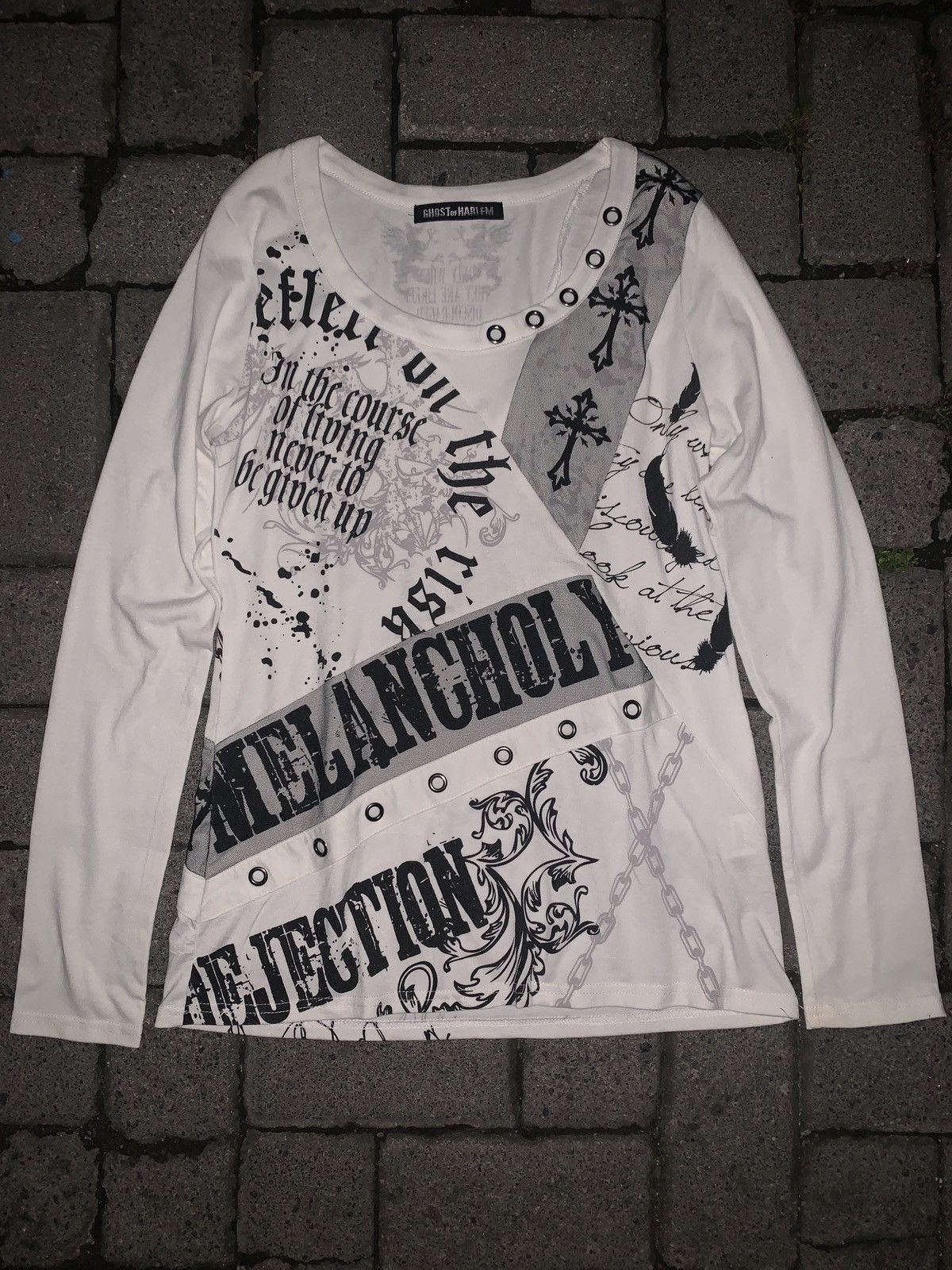 Japanese Brand 🔥SOLD🔥 GHOSTof HARLEM PUNK Gothic If Six Was Nine Style Size US S / EU 44-46 / 1 - 1 Thumbnail