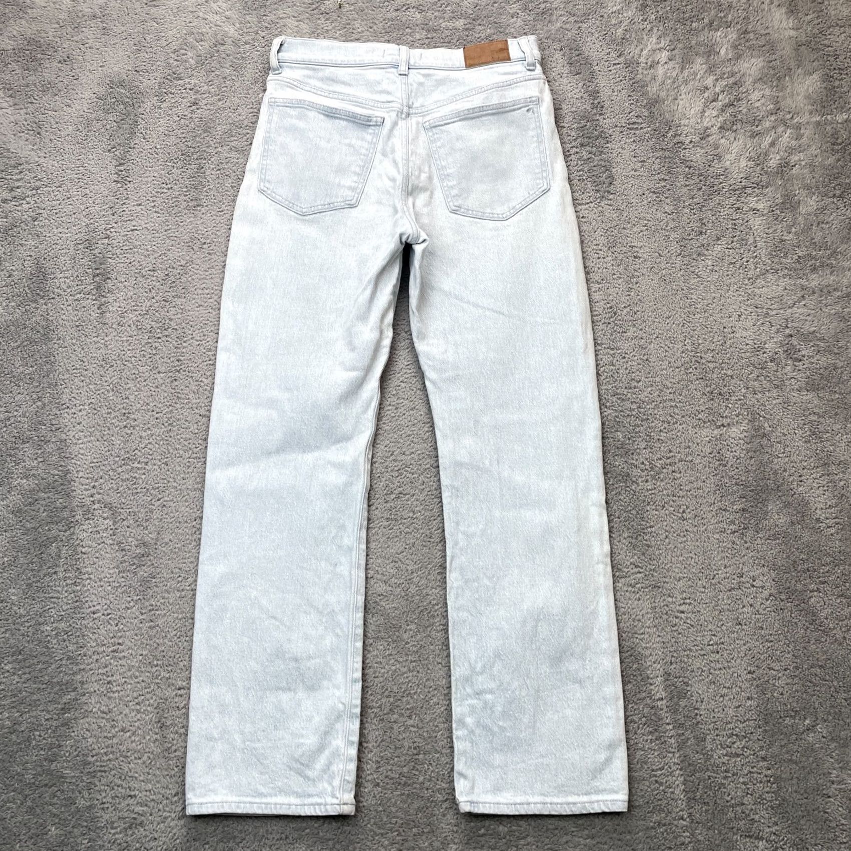 Madewell Madewell Jeans Womens 28 Blue 90s Straight Leg Denim Cotton Stretch Light Wash Jeans Regular Women 5-Pocket Size 30" / US 8 / IT 44 - 2 Thumbnail