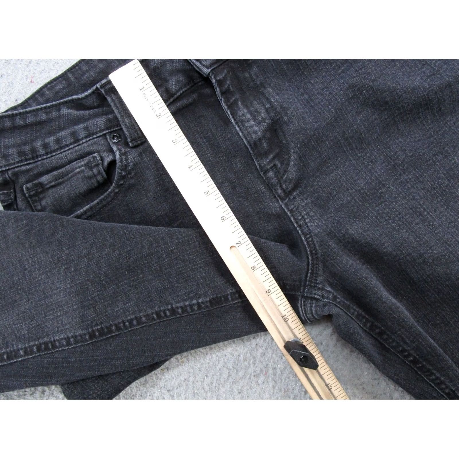 Vintage Maurices Jeans Bootcut Denim Stretch Black Mid Rise Womens Size 10 Reg Jeans Size 32" / US 10 / IT 46 - 7 Thumbnail