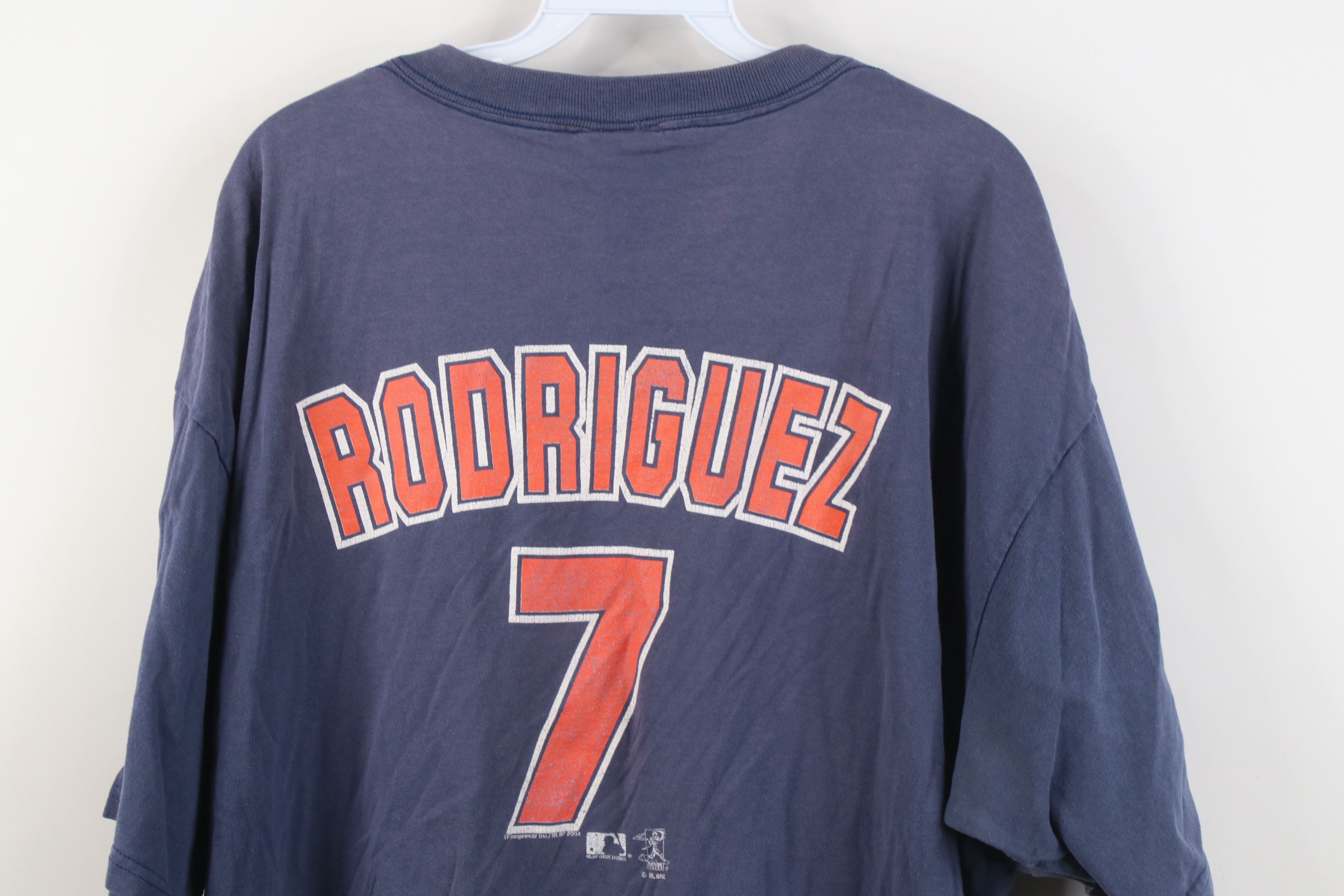 Vintage Vintage Rodriguez Detroit Tigers Baseball Jersey T-Shirt Size US XXL / EU 58 / 5 - 13 Thumbnail
