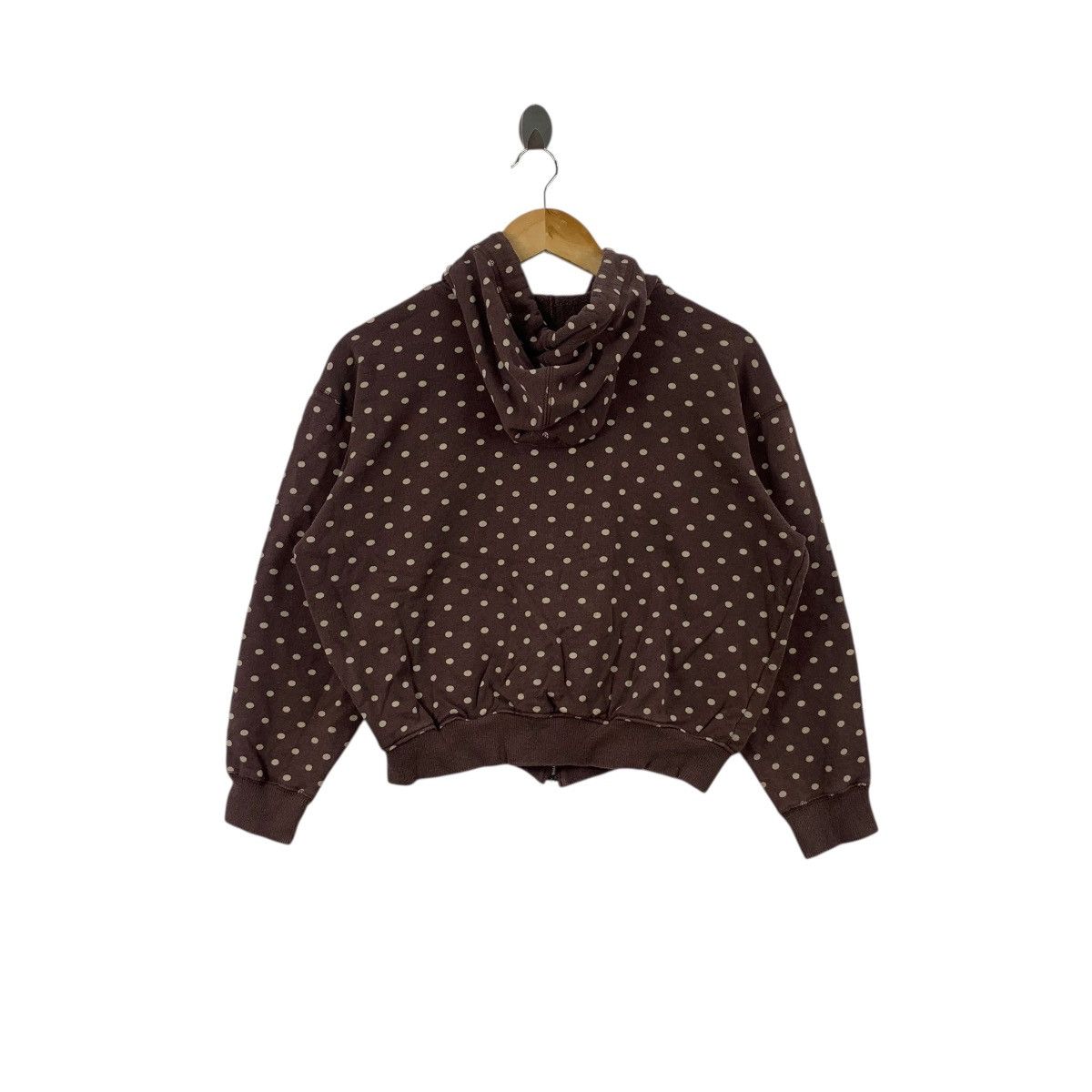 Vintage Vintage PPFM PEYTON PLACE Sports Polka Dot Hoodie Zipper Size M / US 6-8 / IT 42-44 - 7 Thumbnail