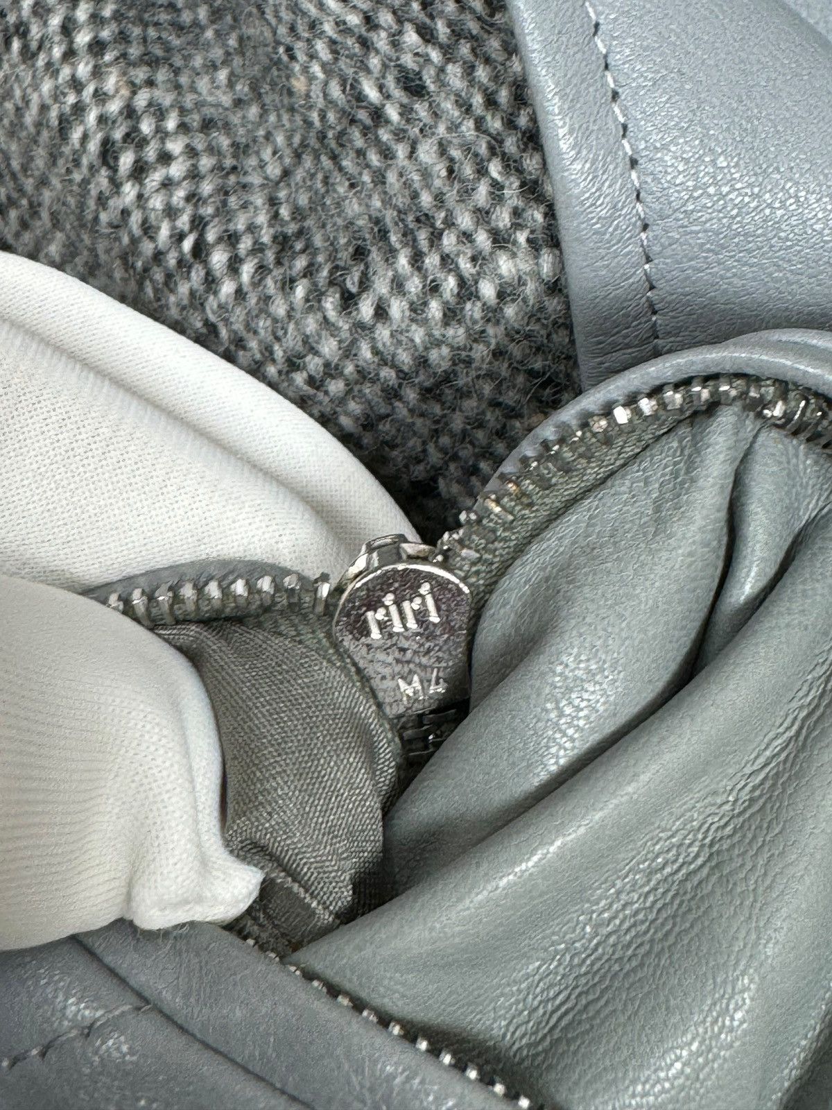 Dior × John Galliano Christian Dior John Galliano Genuine Leather And Wool Jacket Size M / US 6-8 / IT 42-44 - 14 Thumbnail